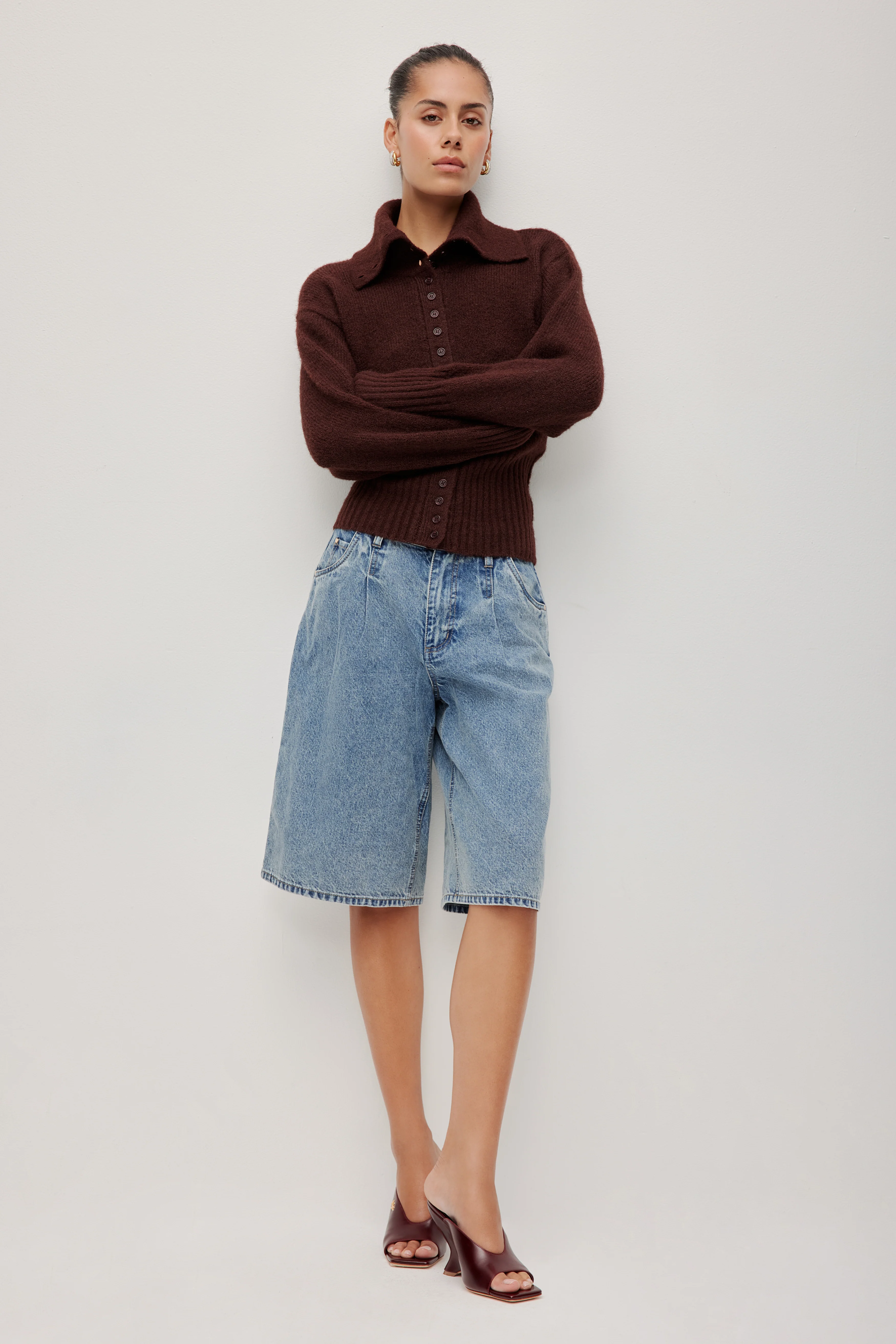 Leni Collared Cardigan - Image 10