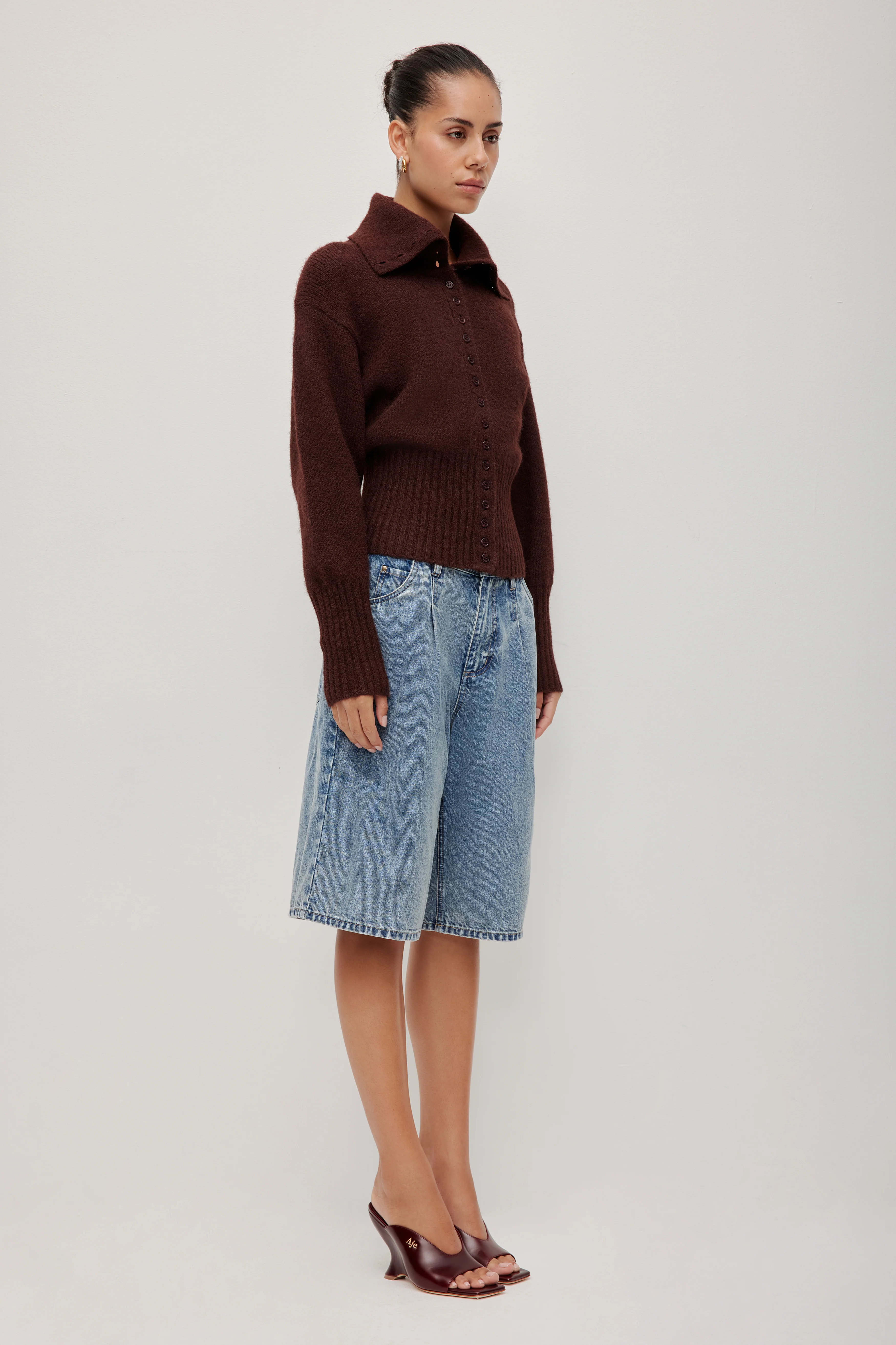 Leni Collared Cardigan - Image 11