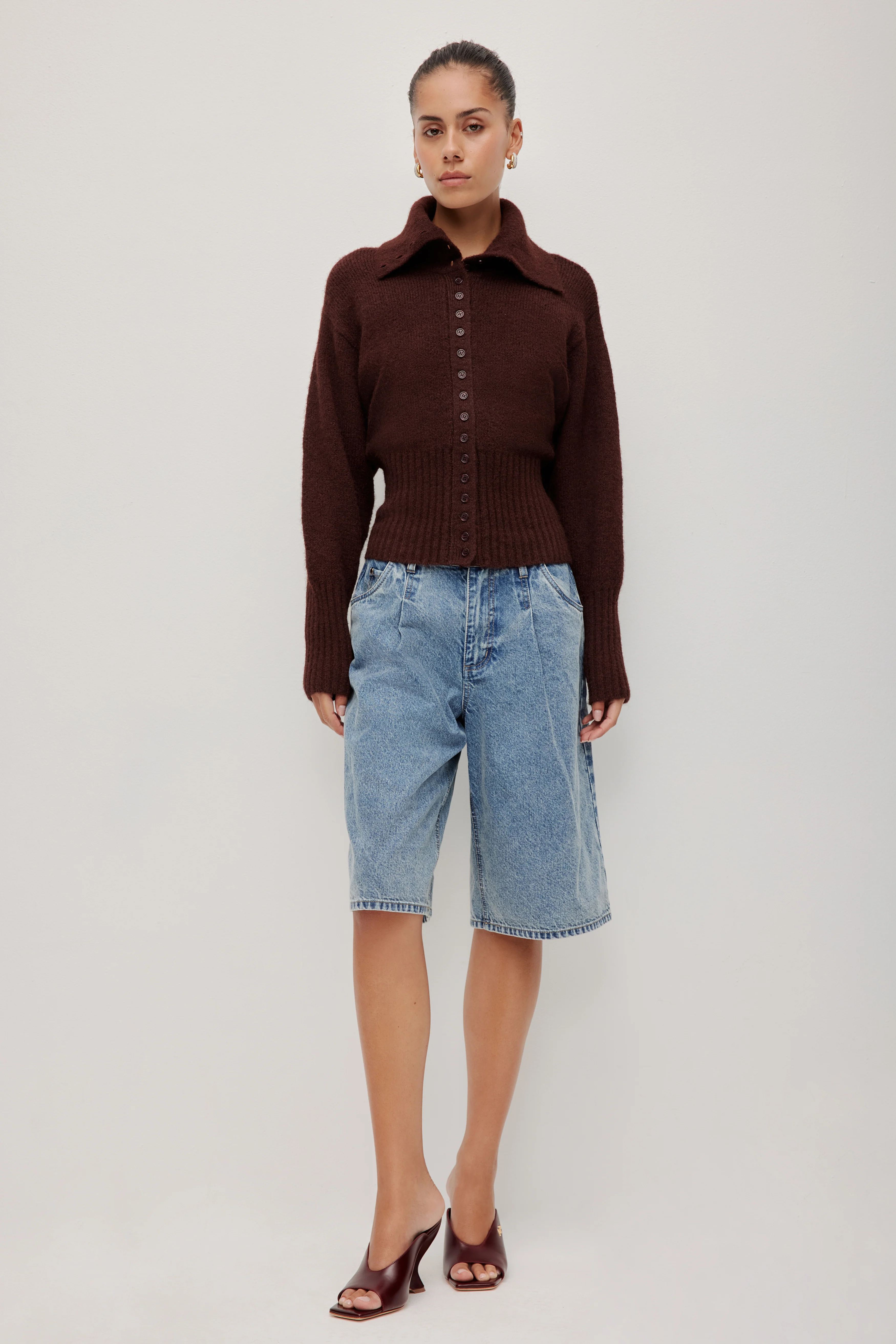 Leni Collared Cardigan - Image 8