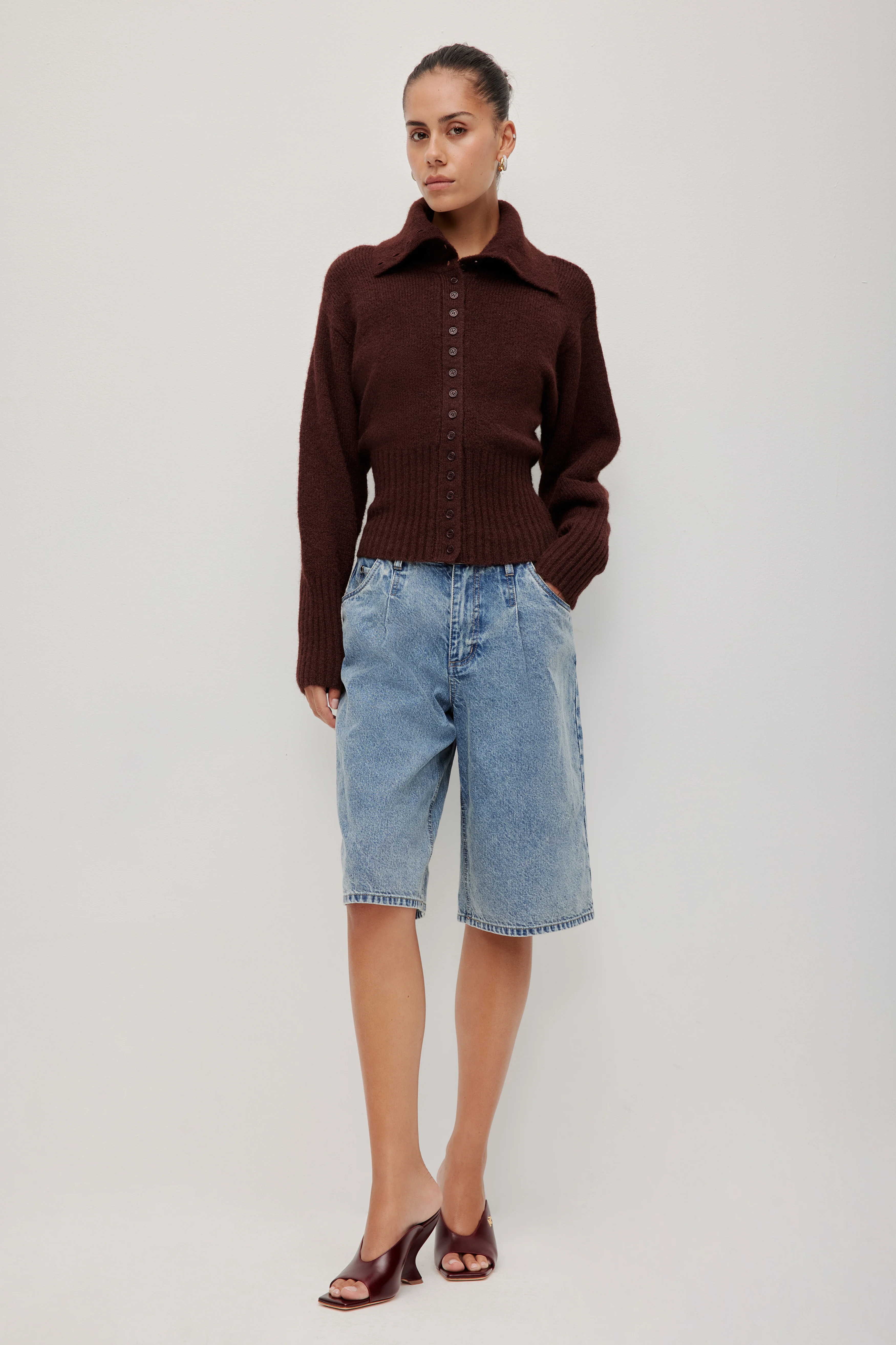 Leni Collared Cardigan - Image 9