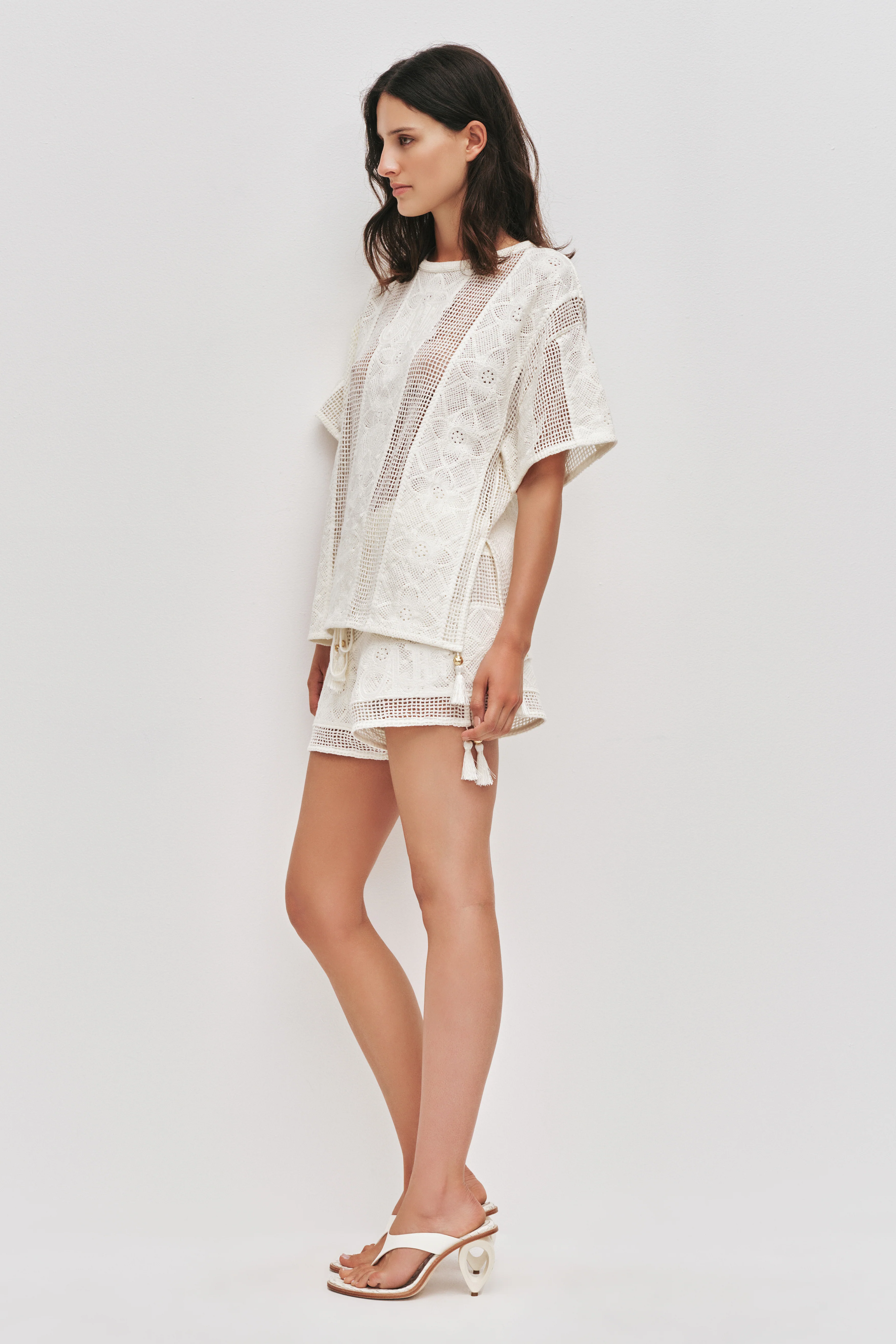 Lilia Embroidered Knit Top - Image 3
