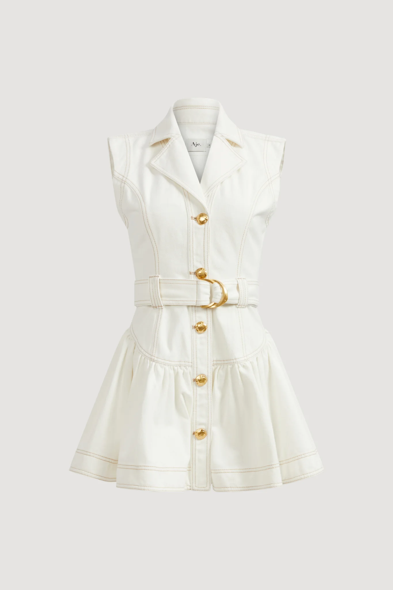 Liliana Denim Mini Dress - Image 2