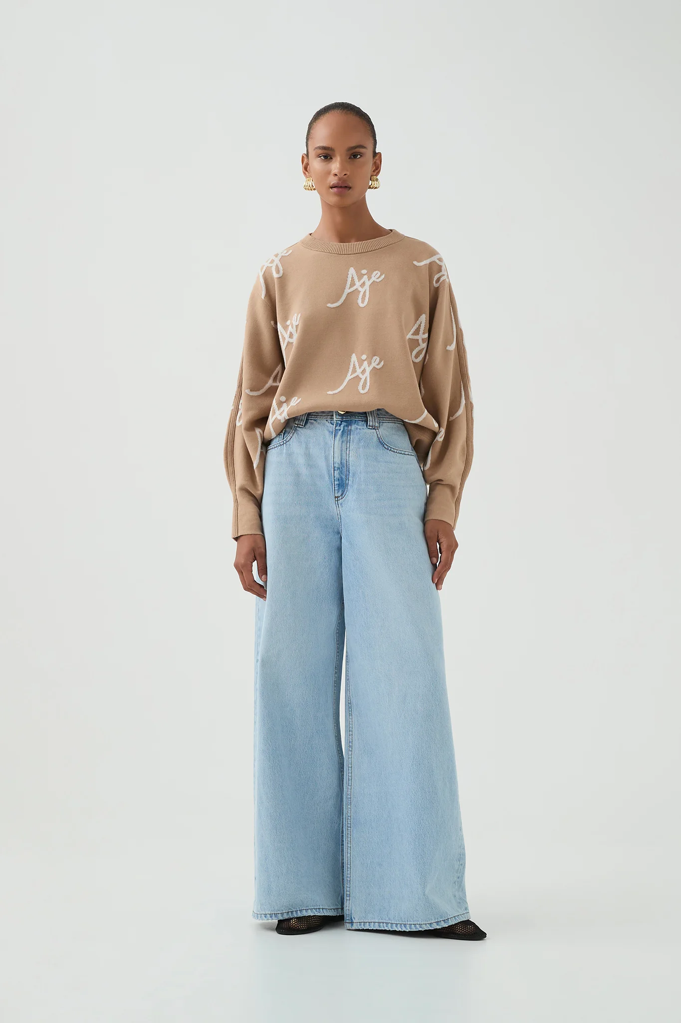 Liza Logo Knit Jumper - Image 3