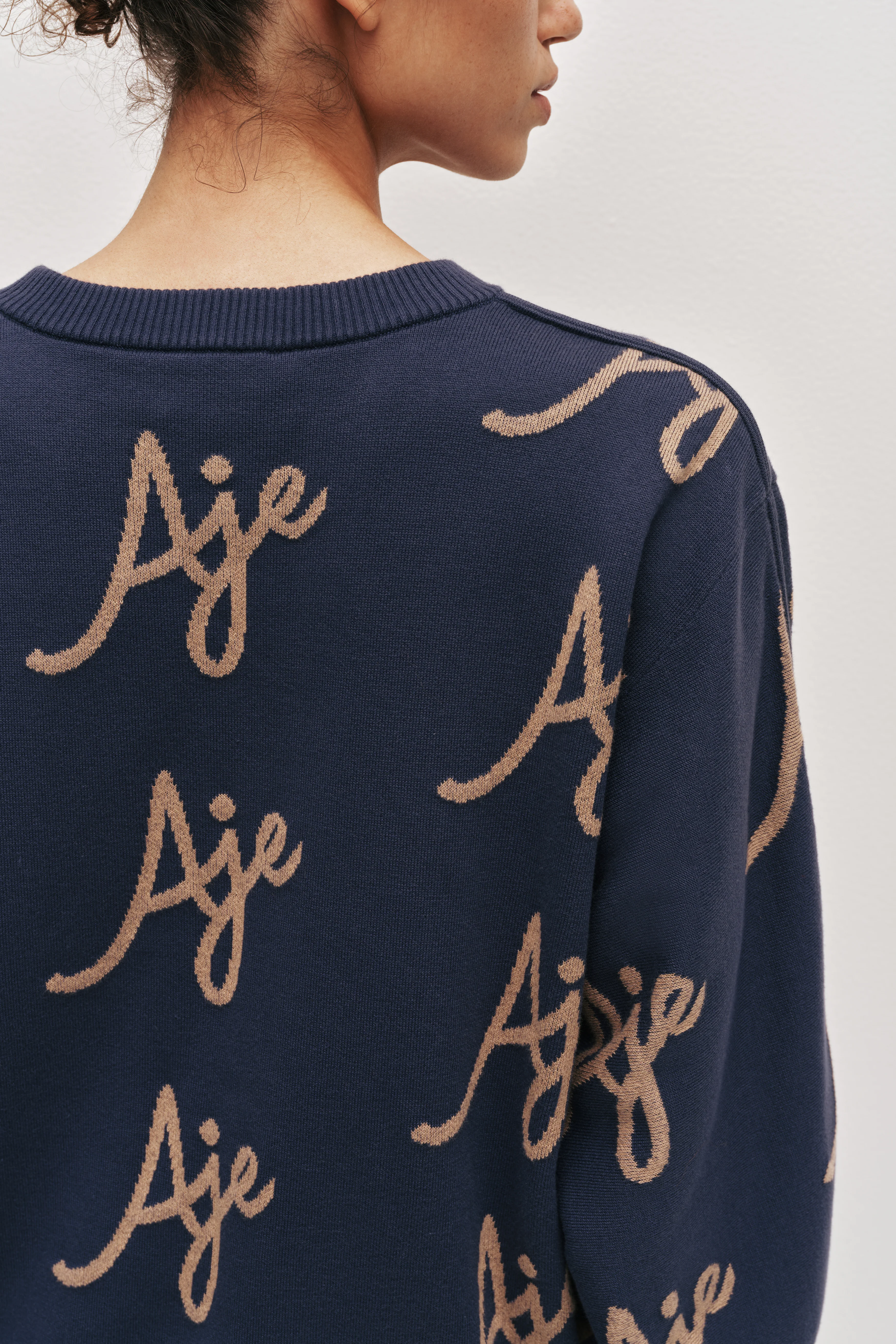 Liza Logo Knit Jumper - Image 11