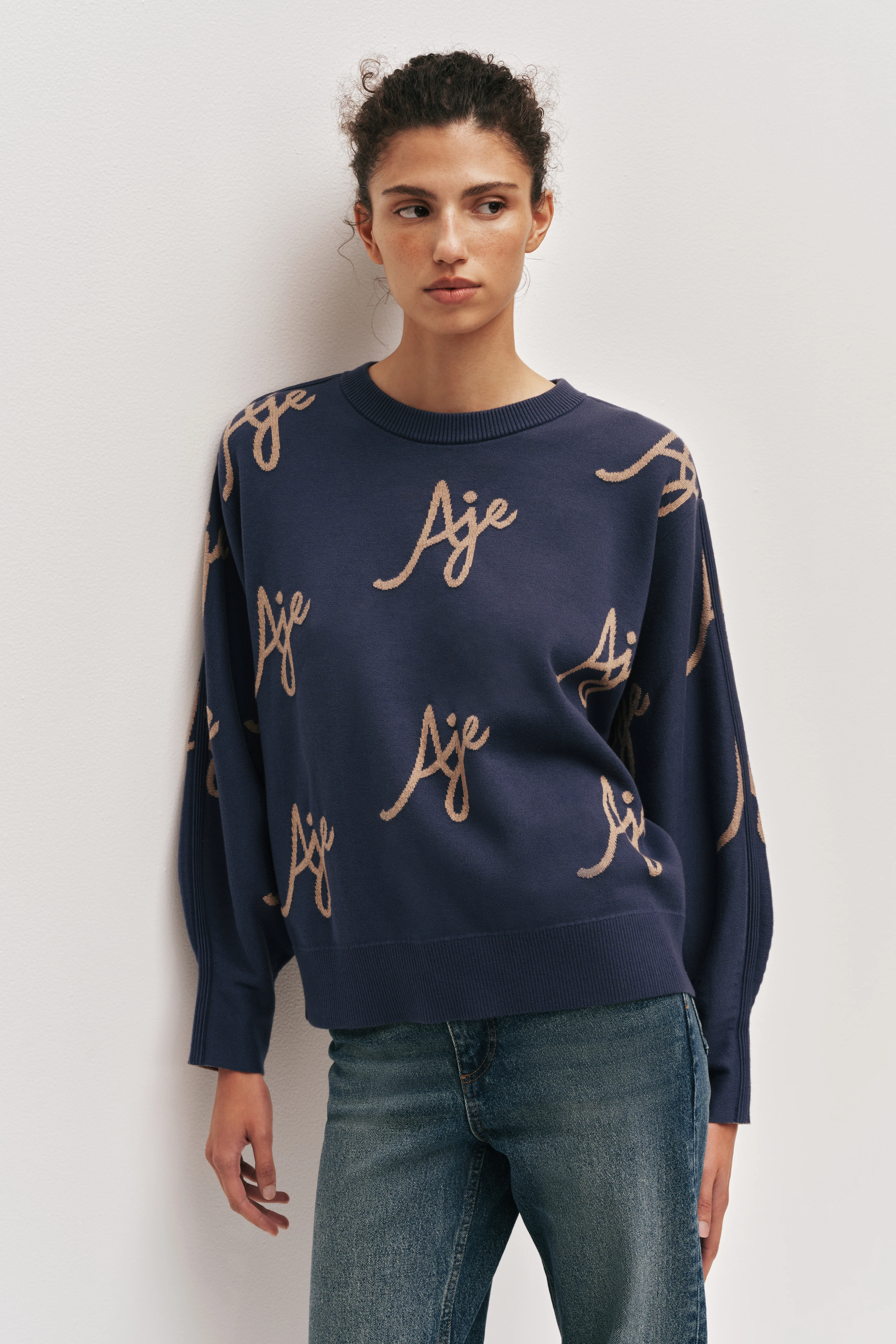 Liza Logo Knit Jumper - Image 12