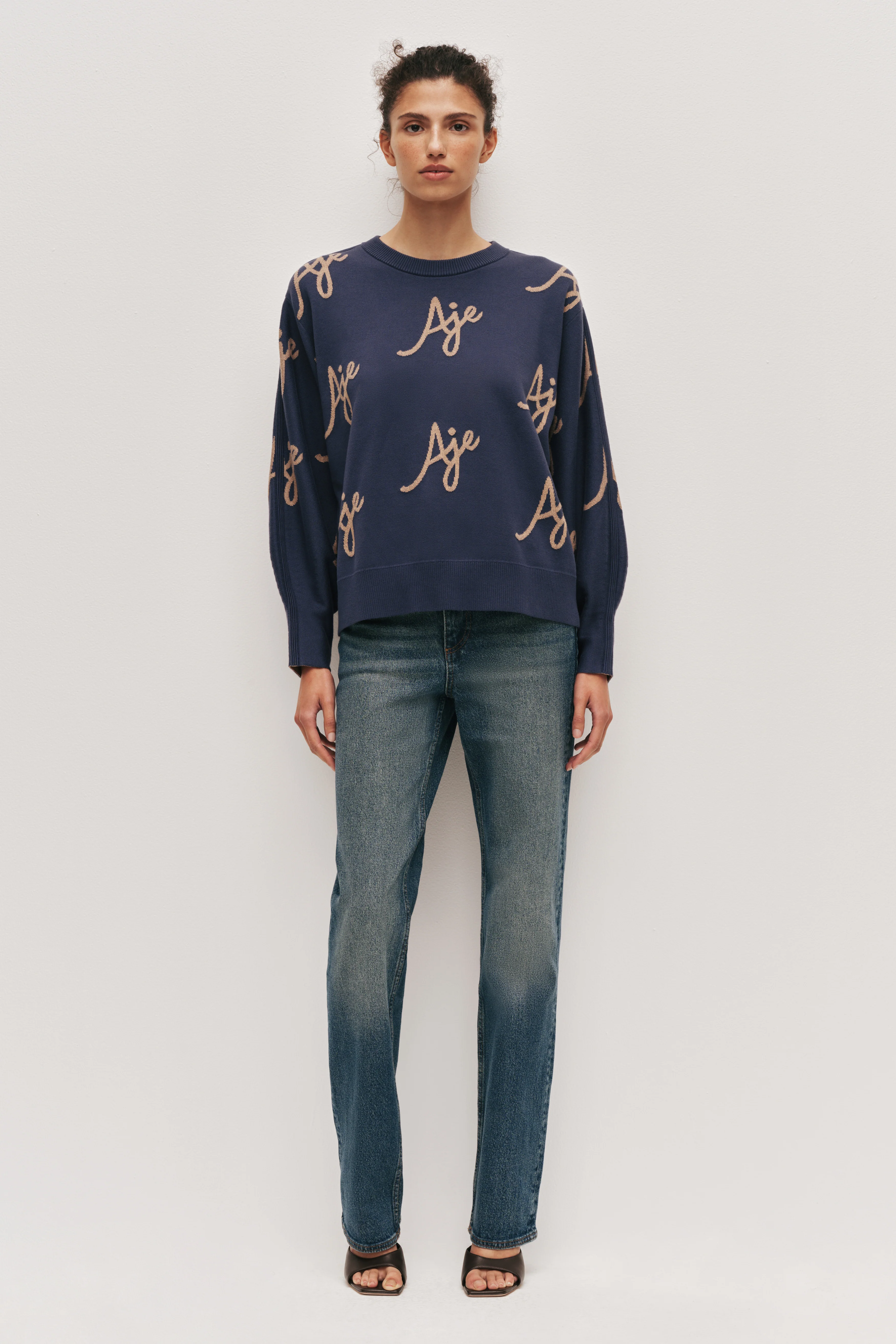 Liza Logo Knit Jumper - Image 2
