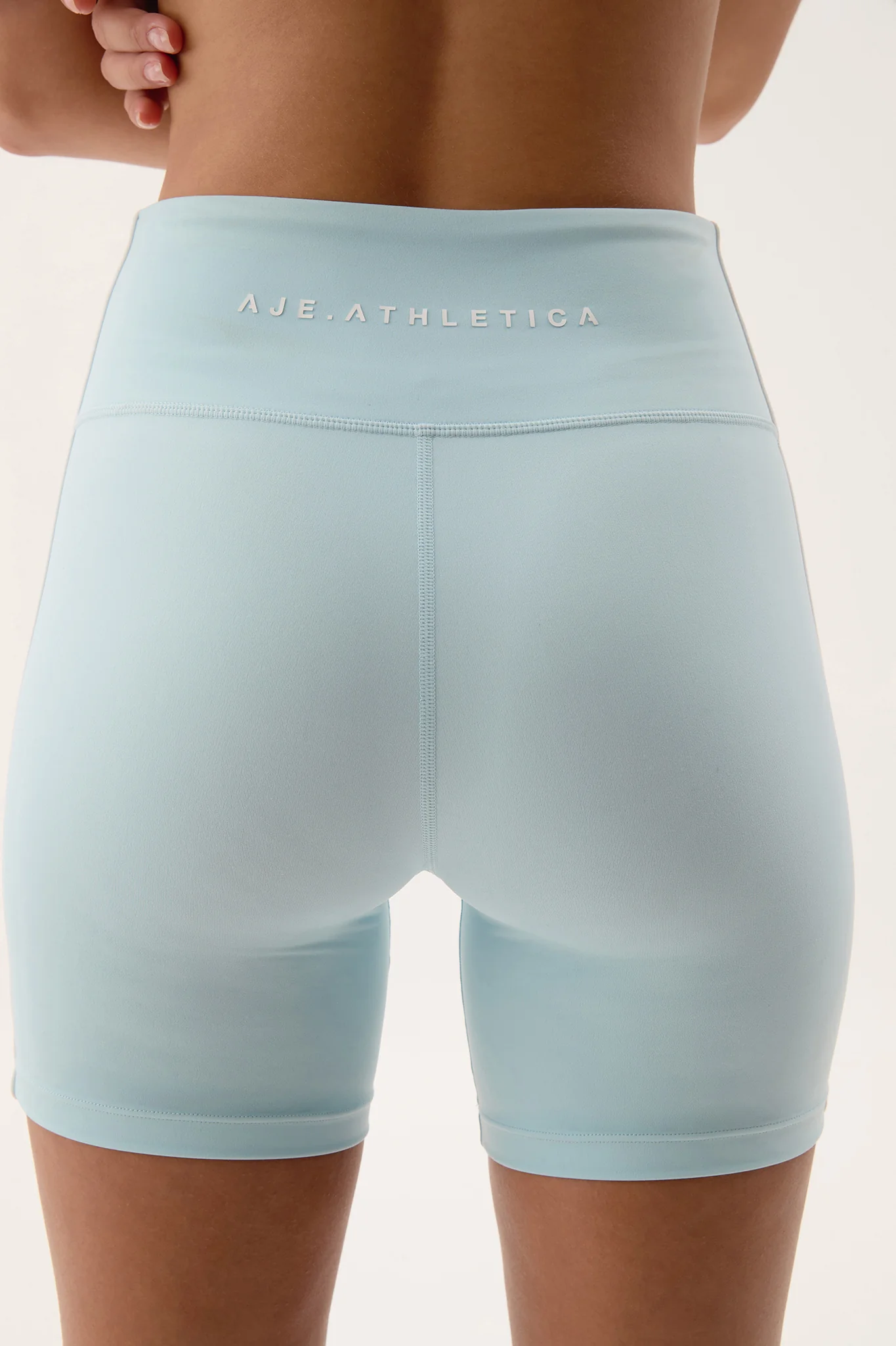 Logo Elastic Mid Length Bike Short 601 - Image 4