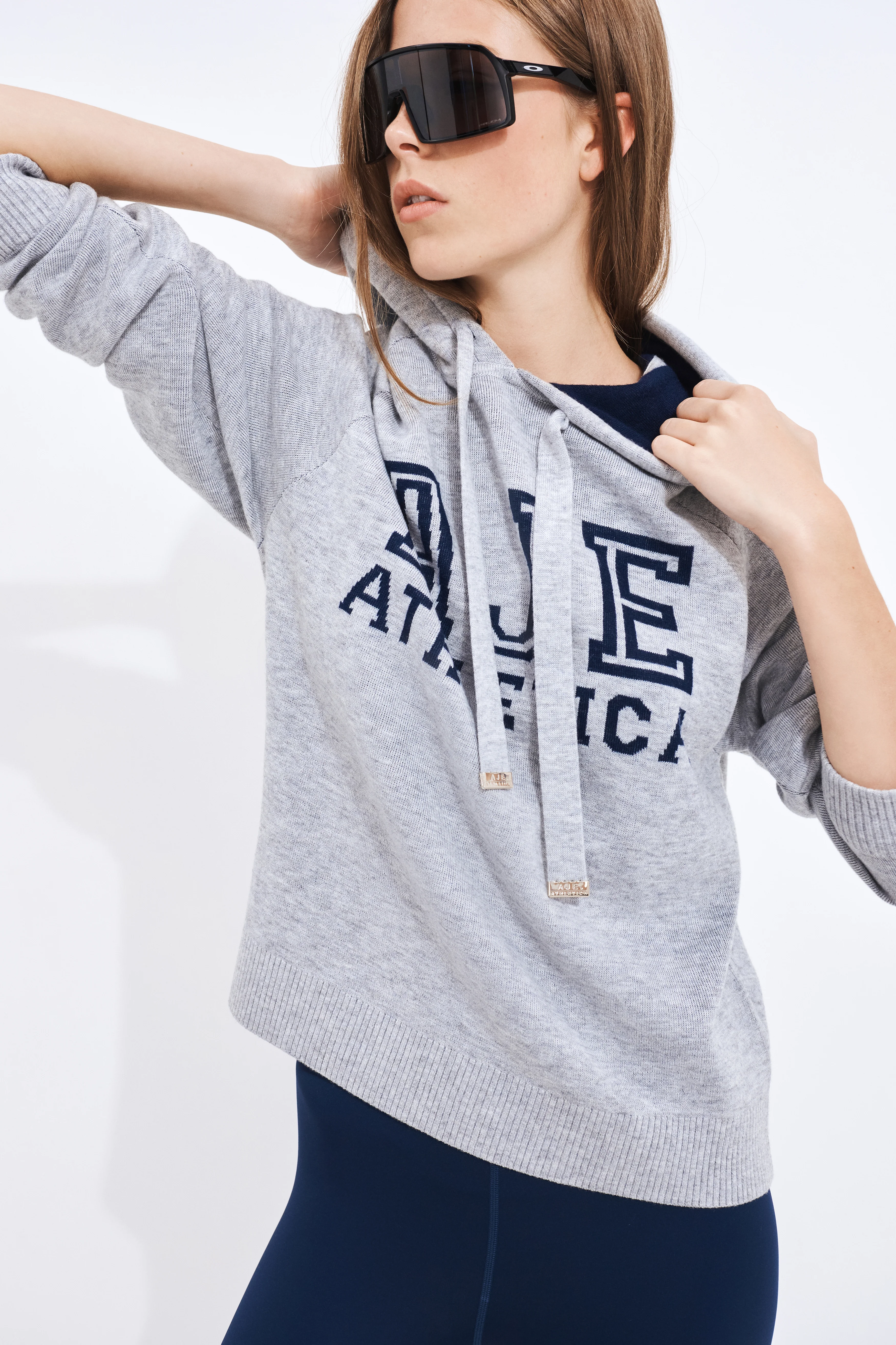 Logo Knit Hoodie - Image 4