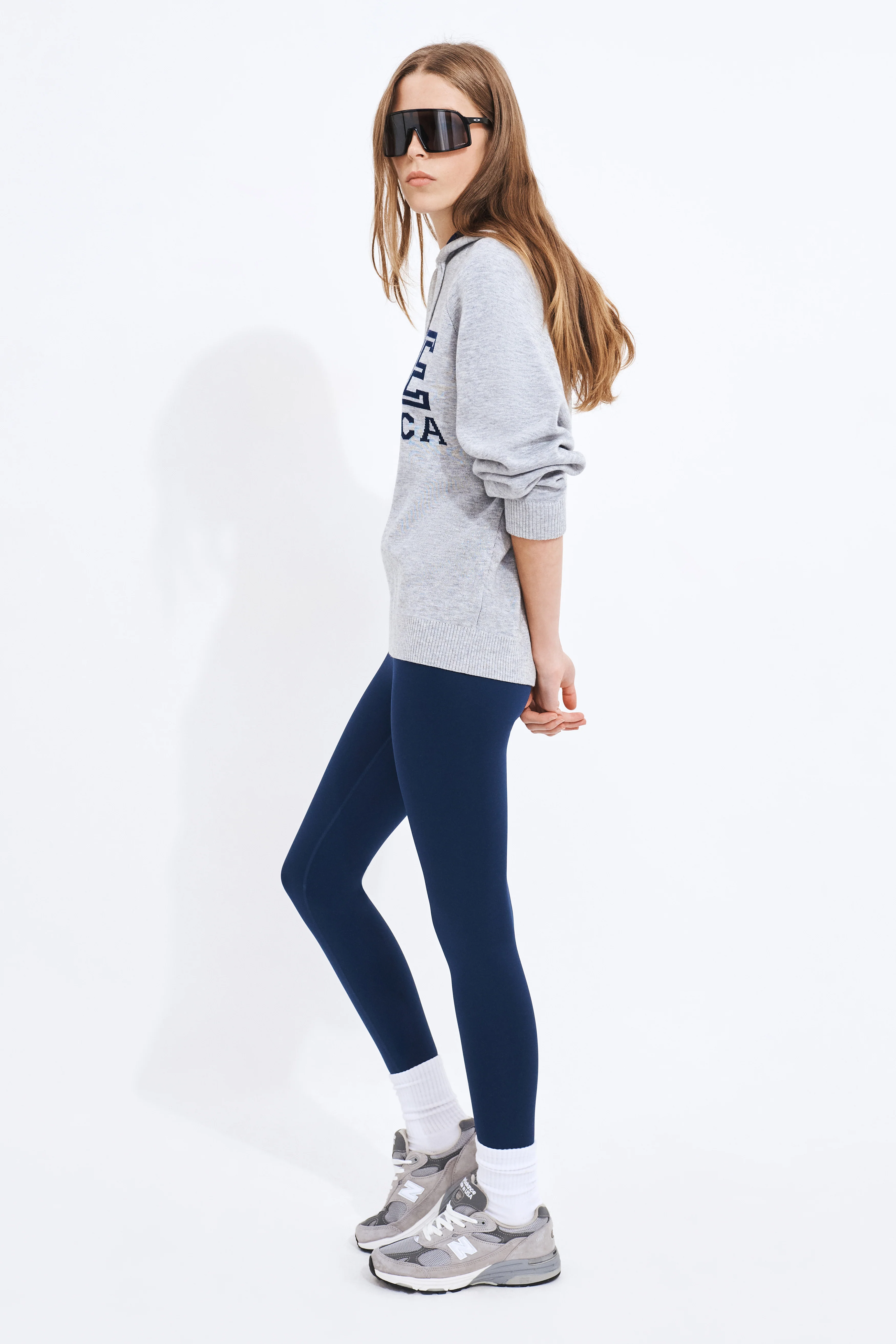 Logo Knit Hoodie - Image 5