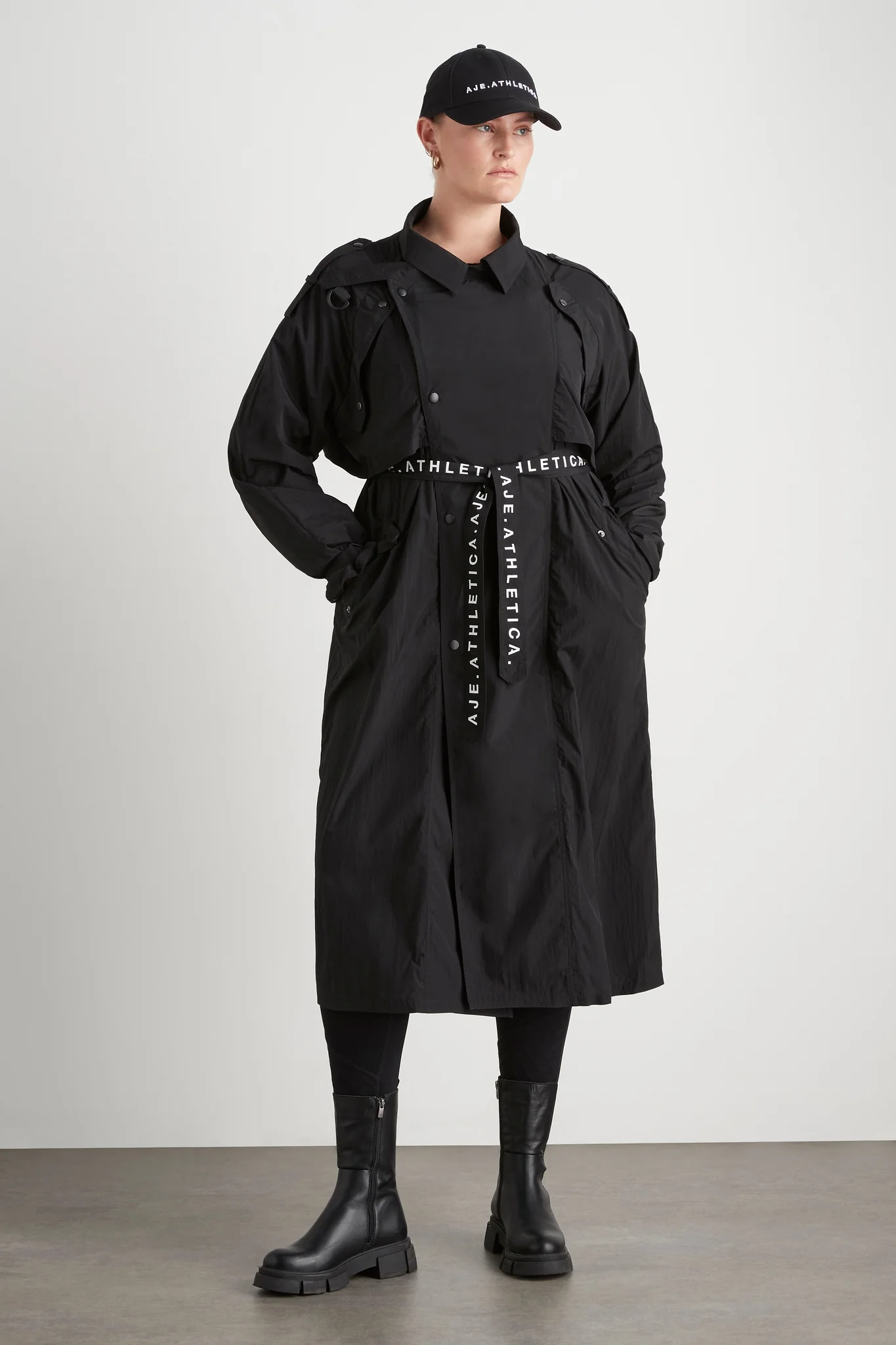 Longline Belted Trench 703 - Image 17