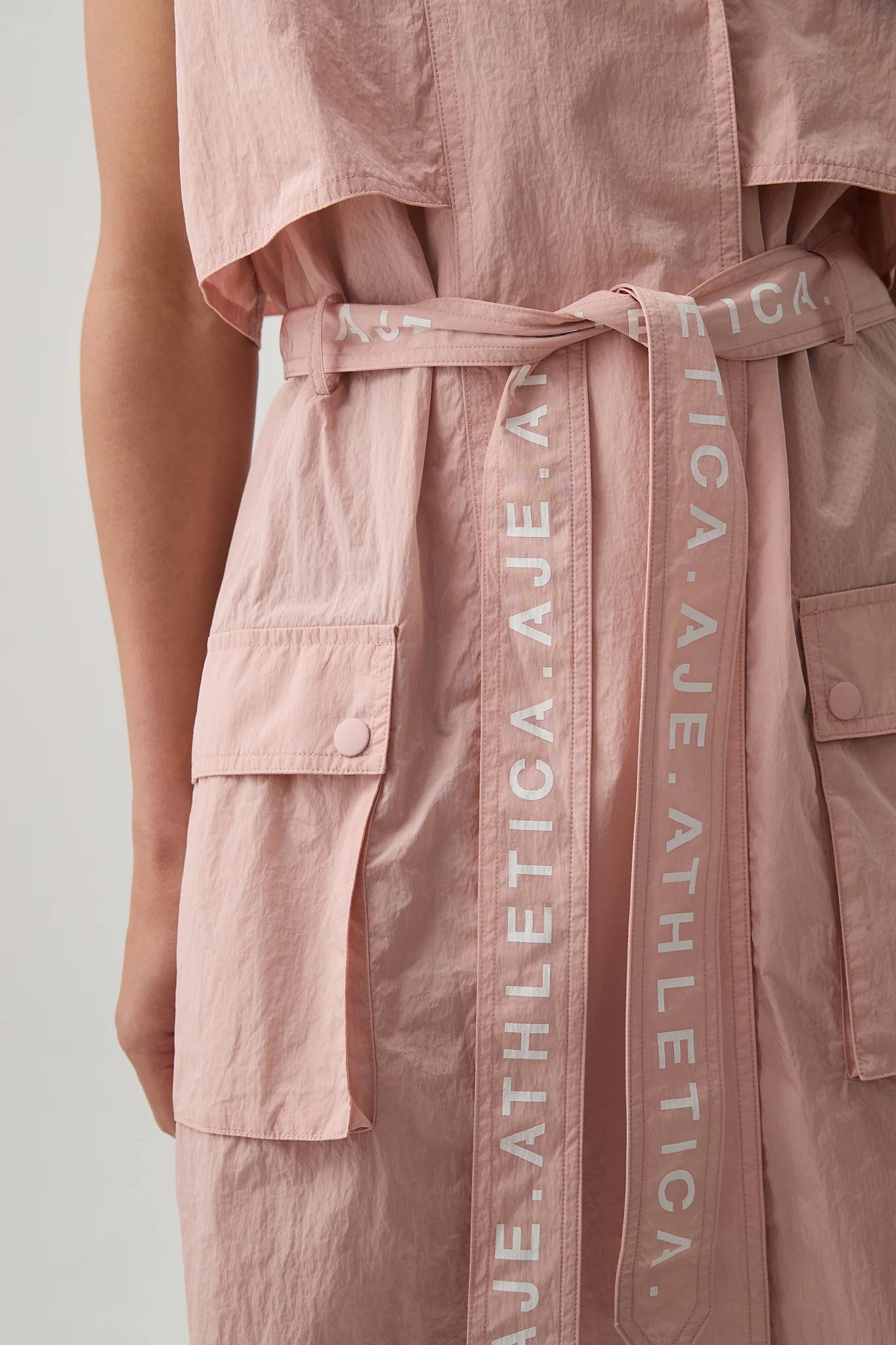 Longline Belted Vest 703 - Image 6