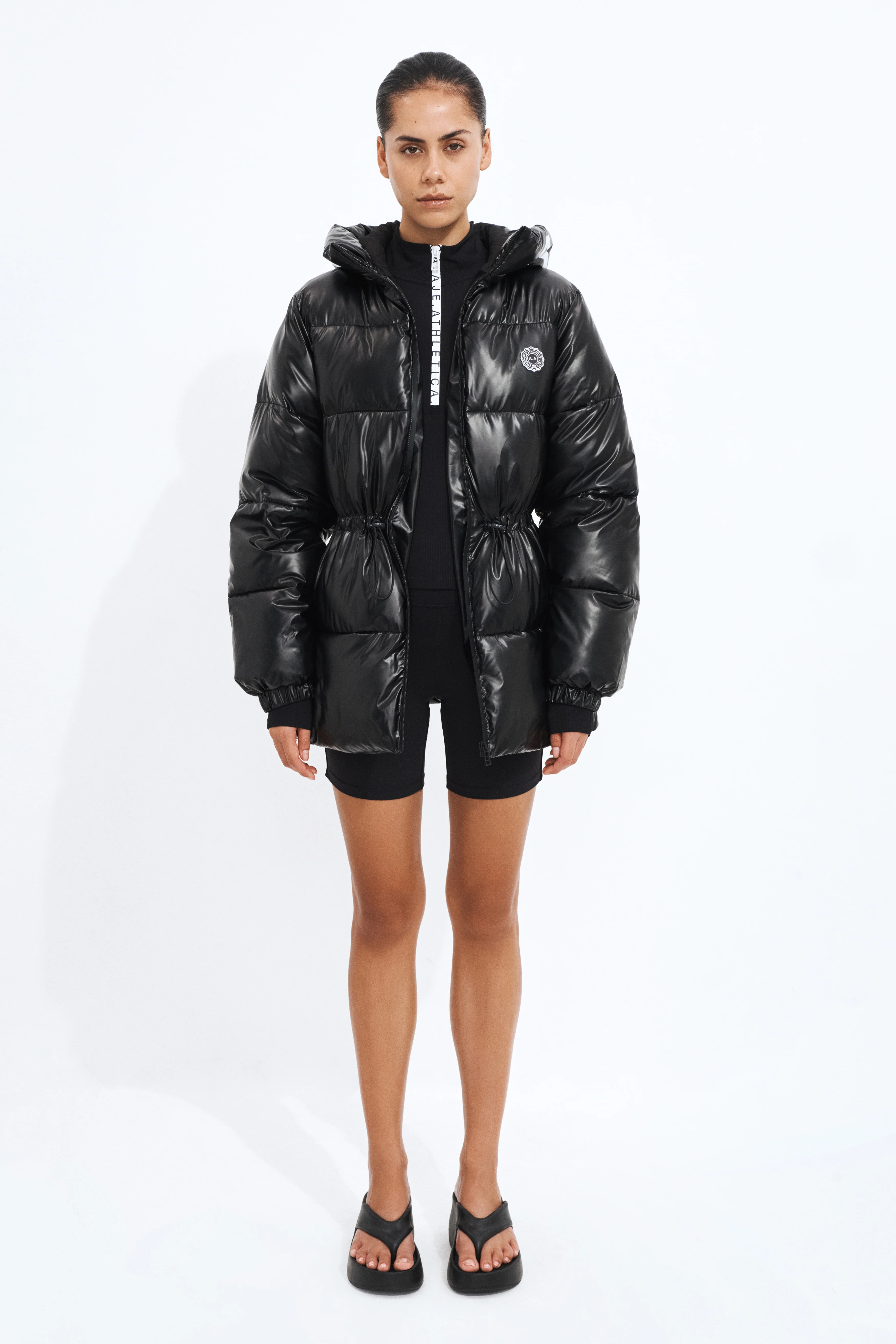 Longline Puffer Jacket - Image 7