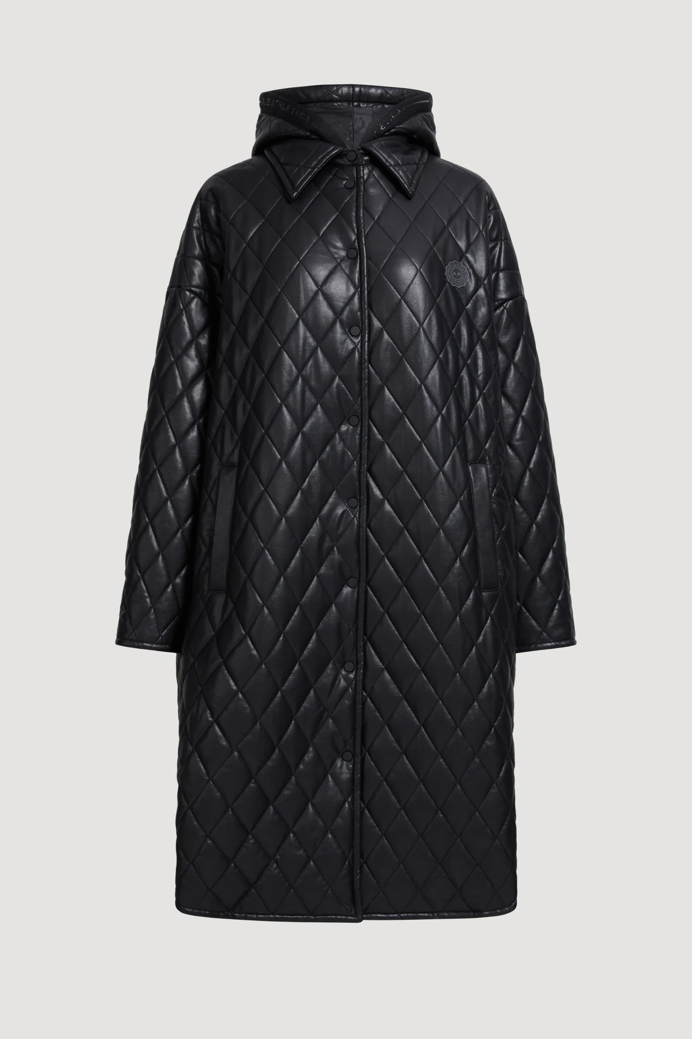 Longline Quilted Jacket - Image 2
