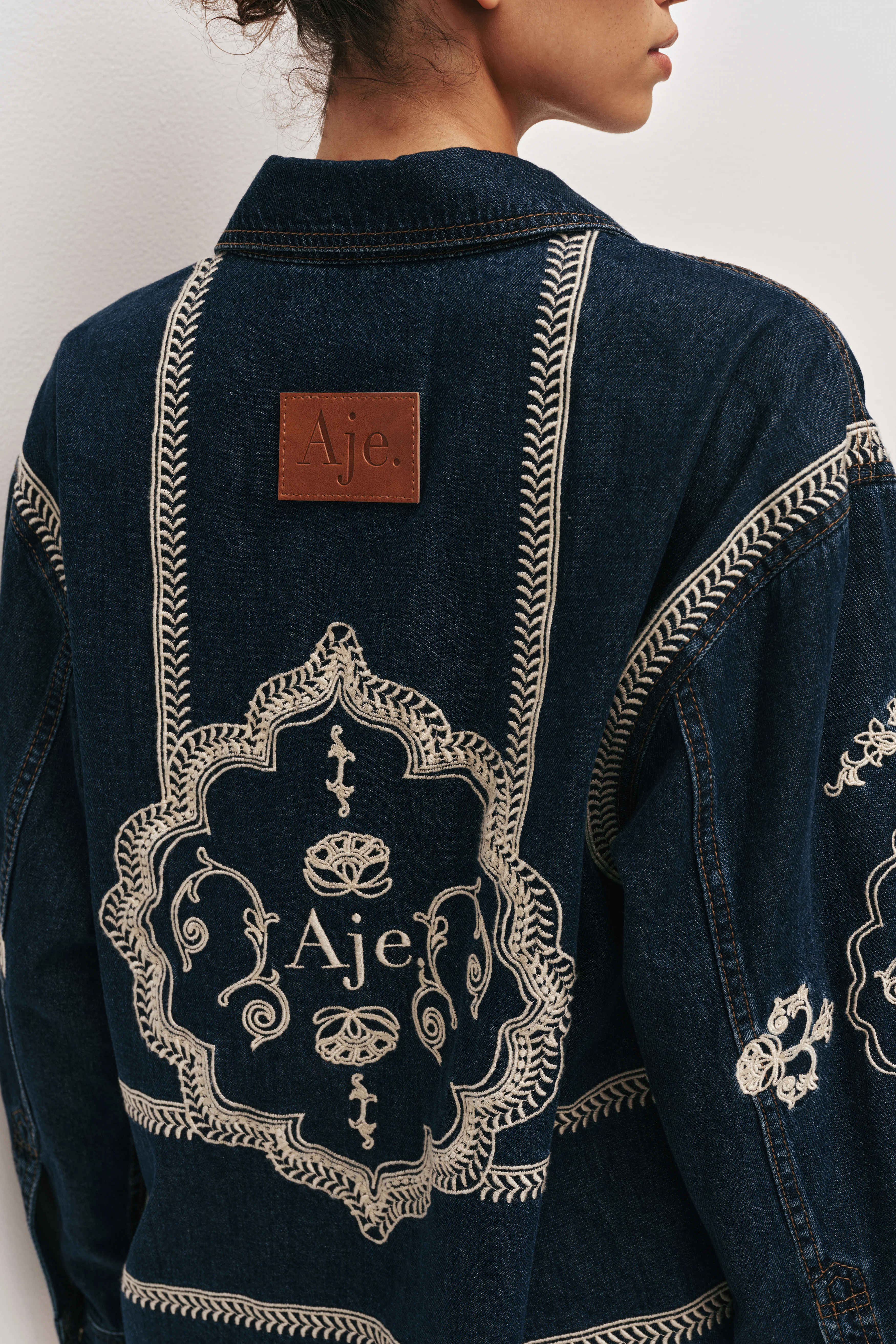 Lotus Denim Shirt - Image 4