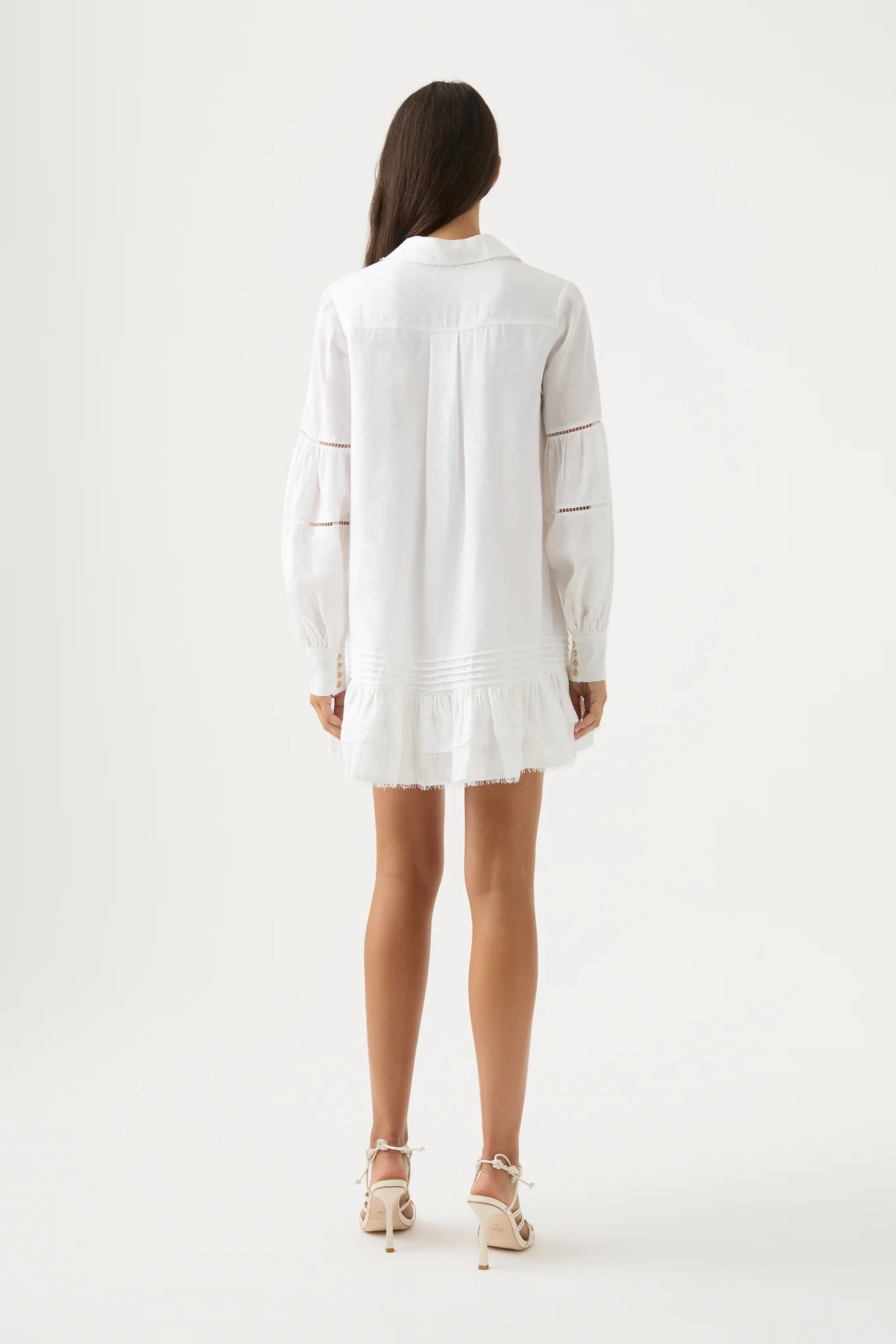 Lotus Shirt Mini Dress - Image 5