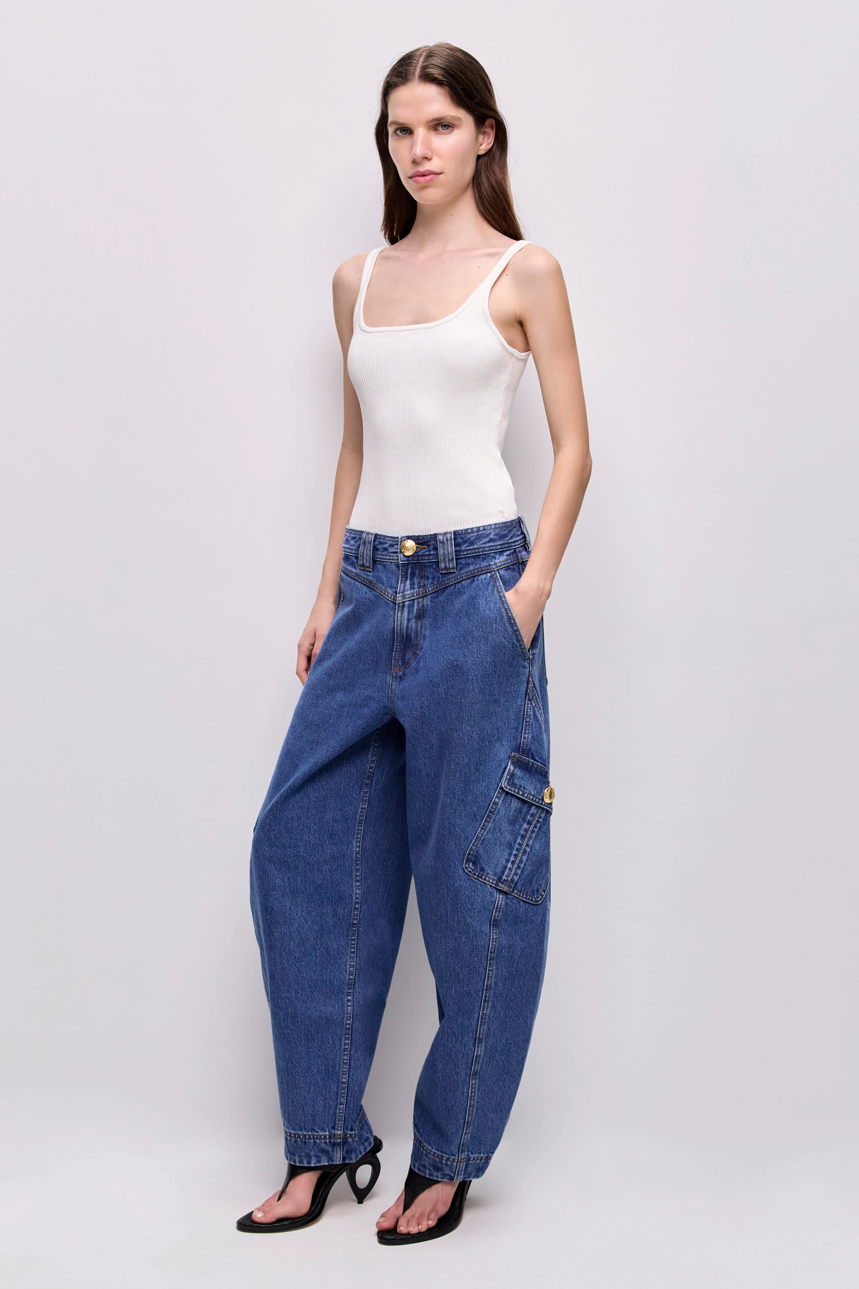 Loxley Cargo Barrel Jean - Image 3