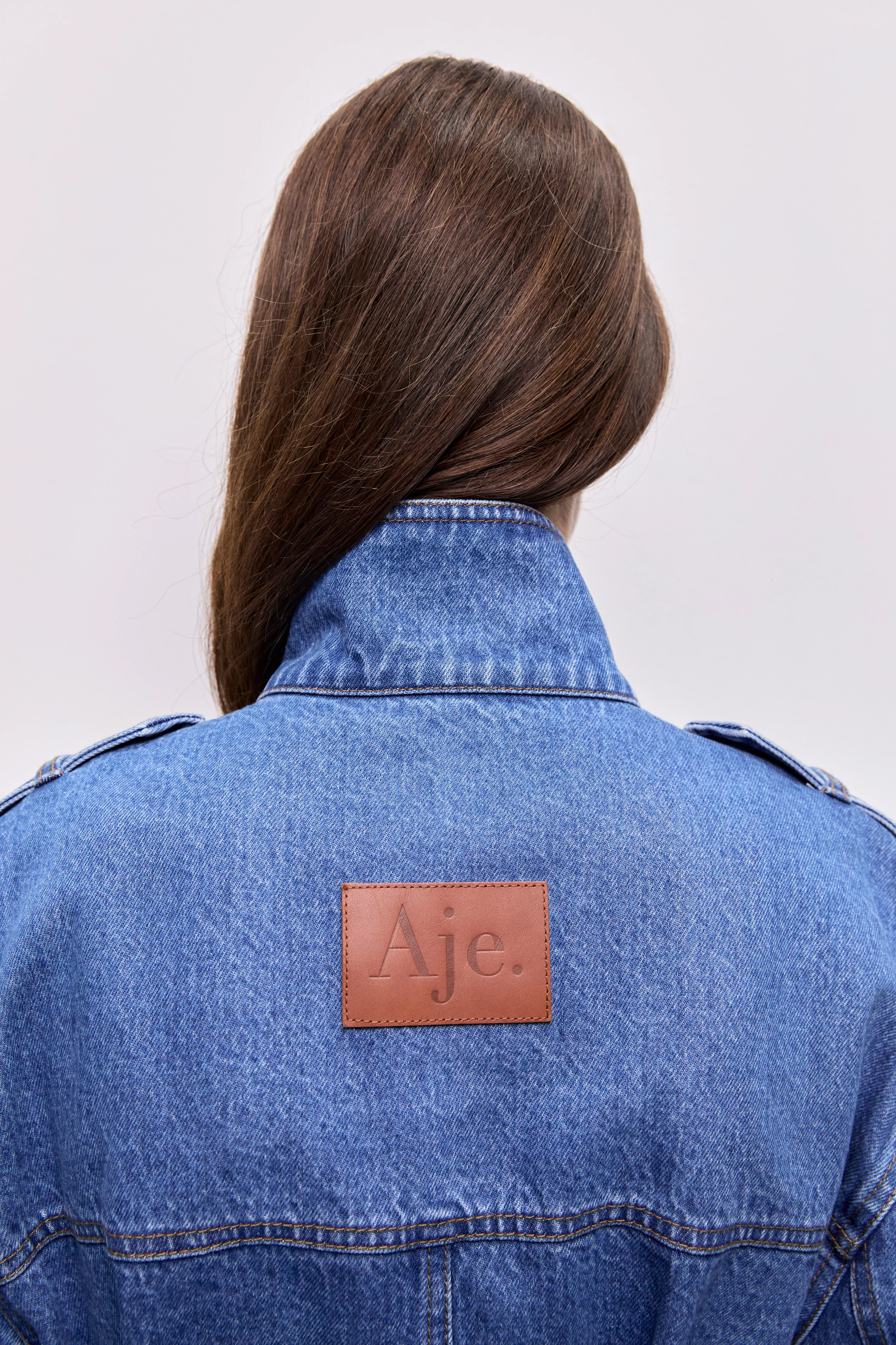 Loxley Denim Trench Jacket - Image 7
