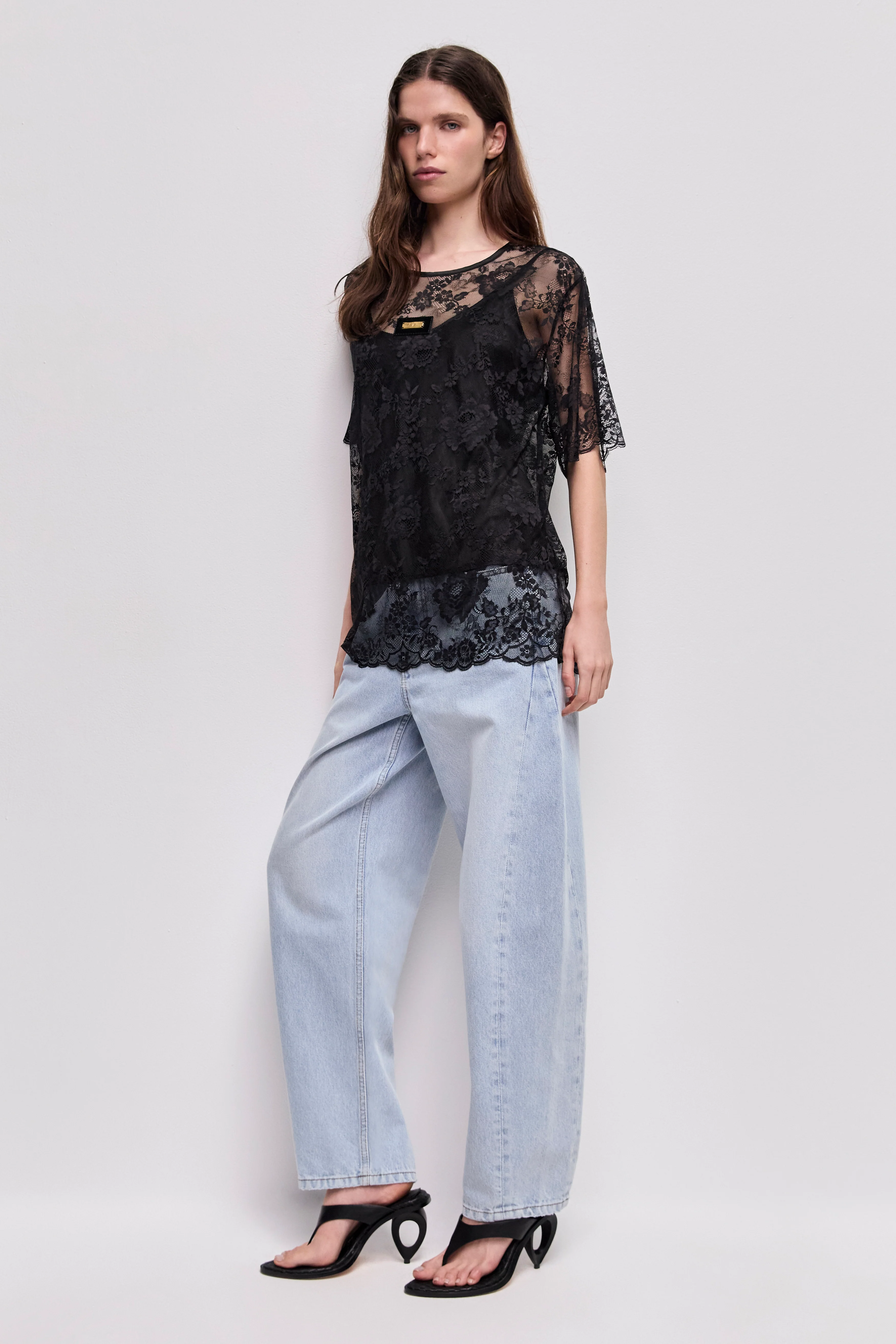 Luciana Lace Tee - Image 5