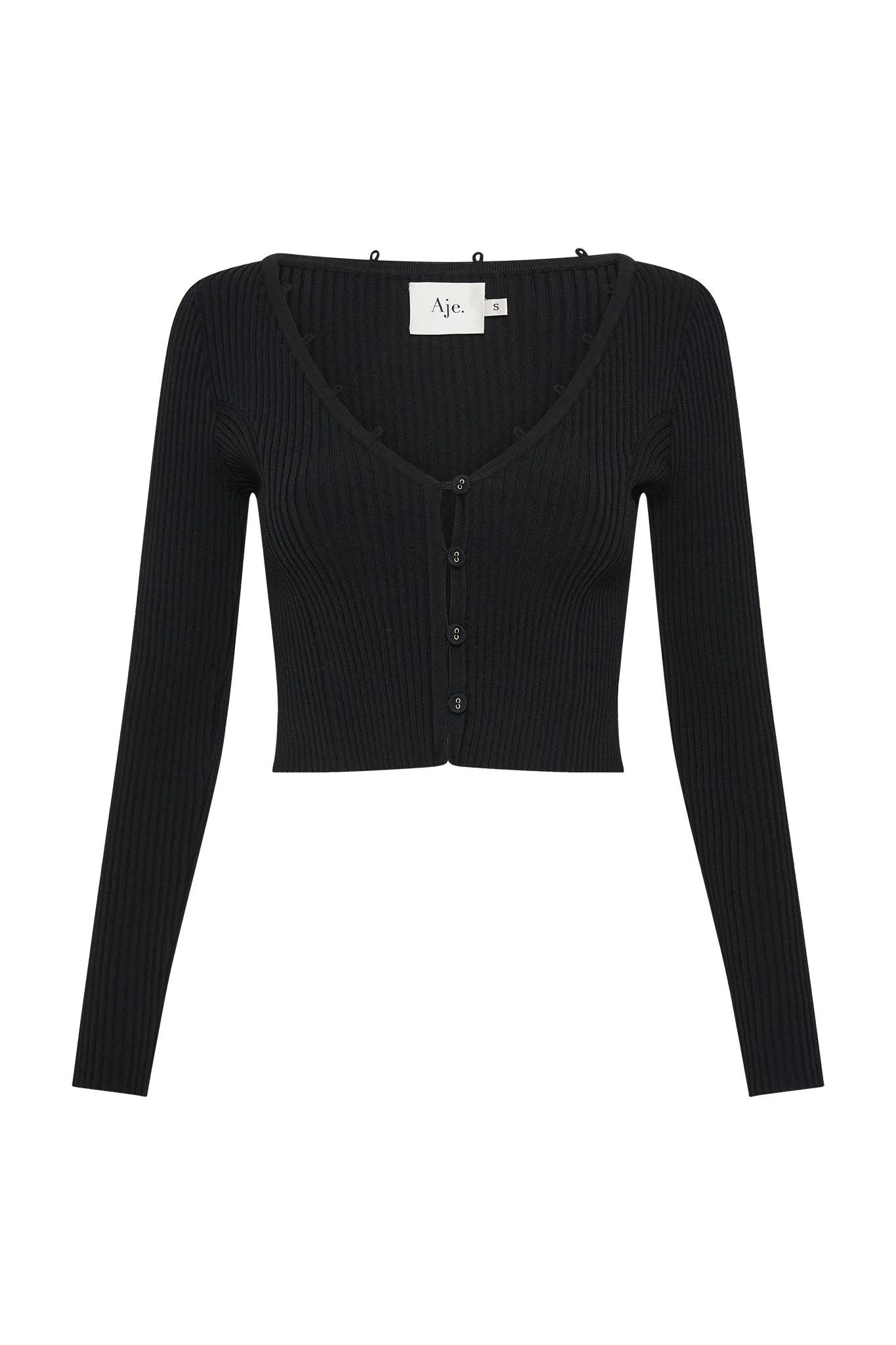 Luella Button Detail Cardigan - Image 2