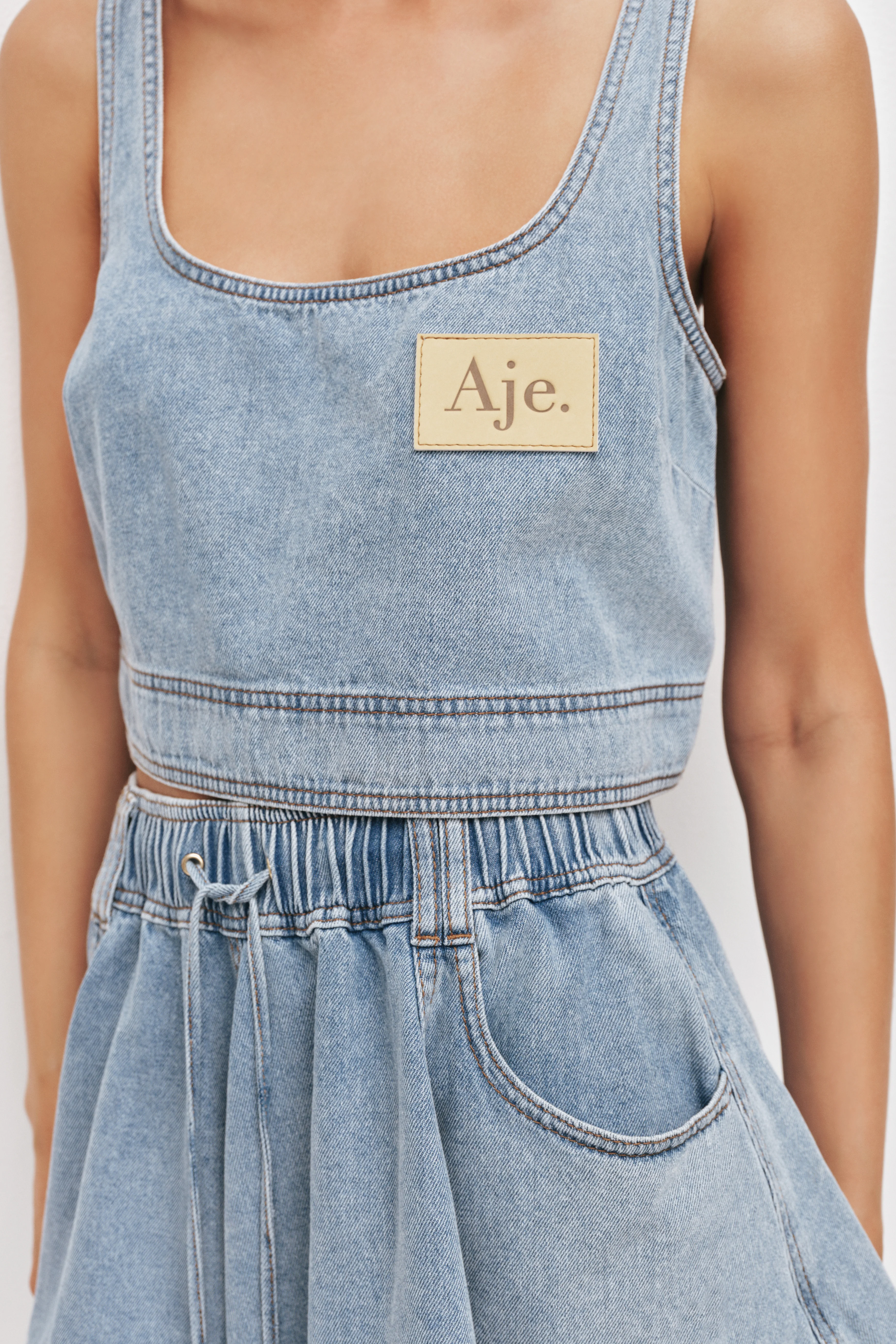 Lumi Denim Top - Image 4