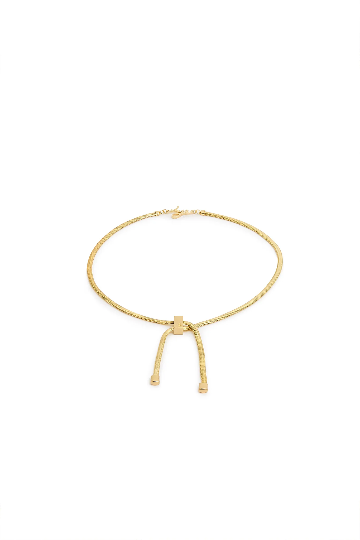 Lydie Logo Necklace - Image 2