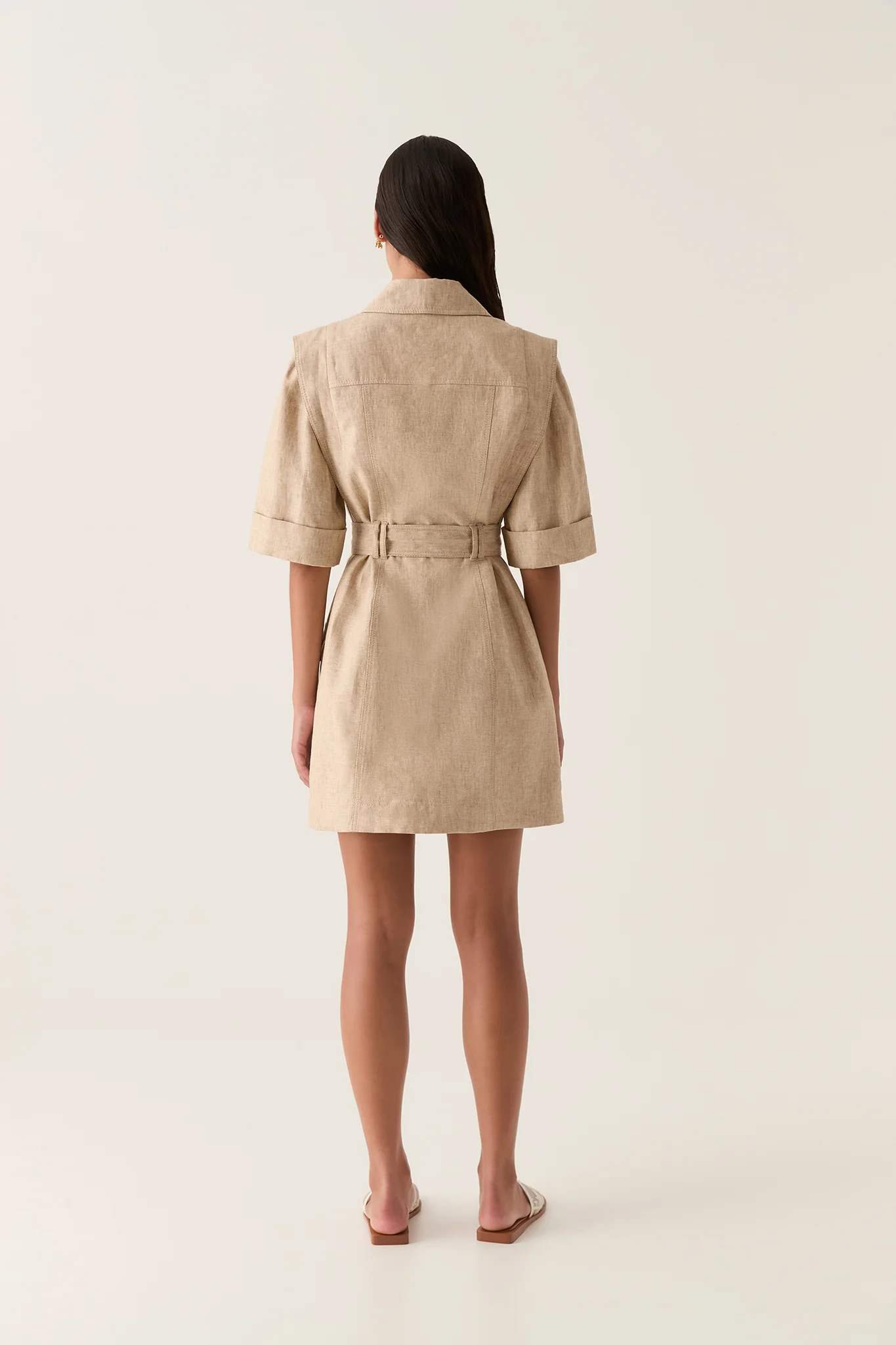 Lyric Belted Mini Dress - Image 5