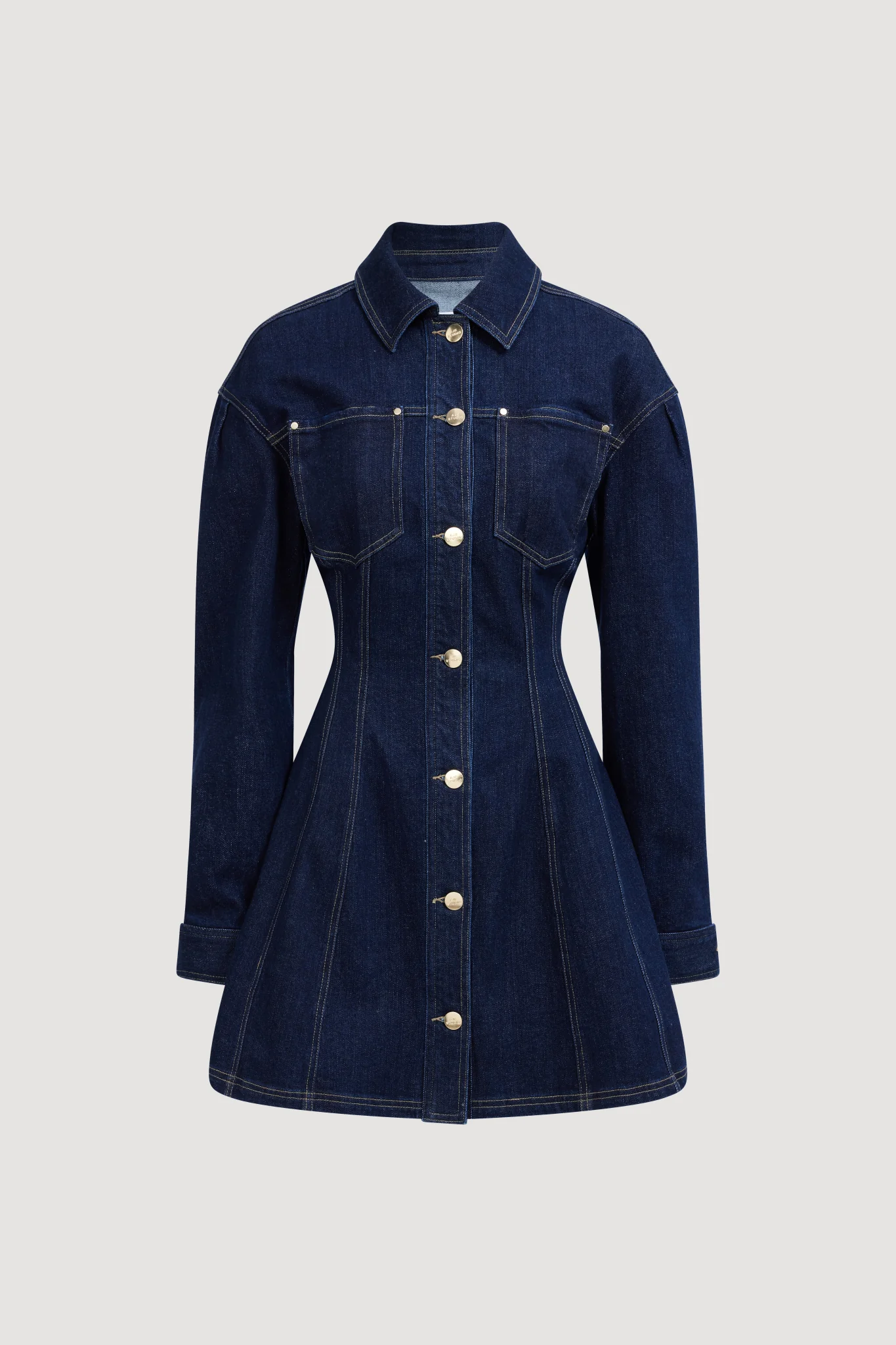 Marcelline Denim Dress - Image 2