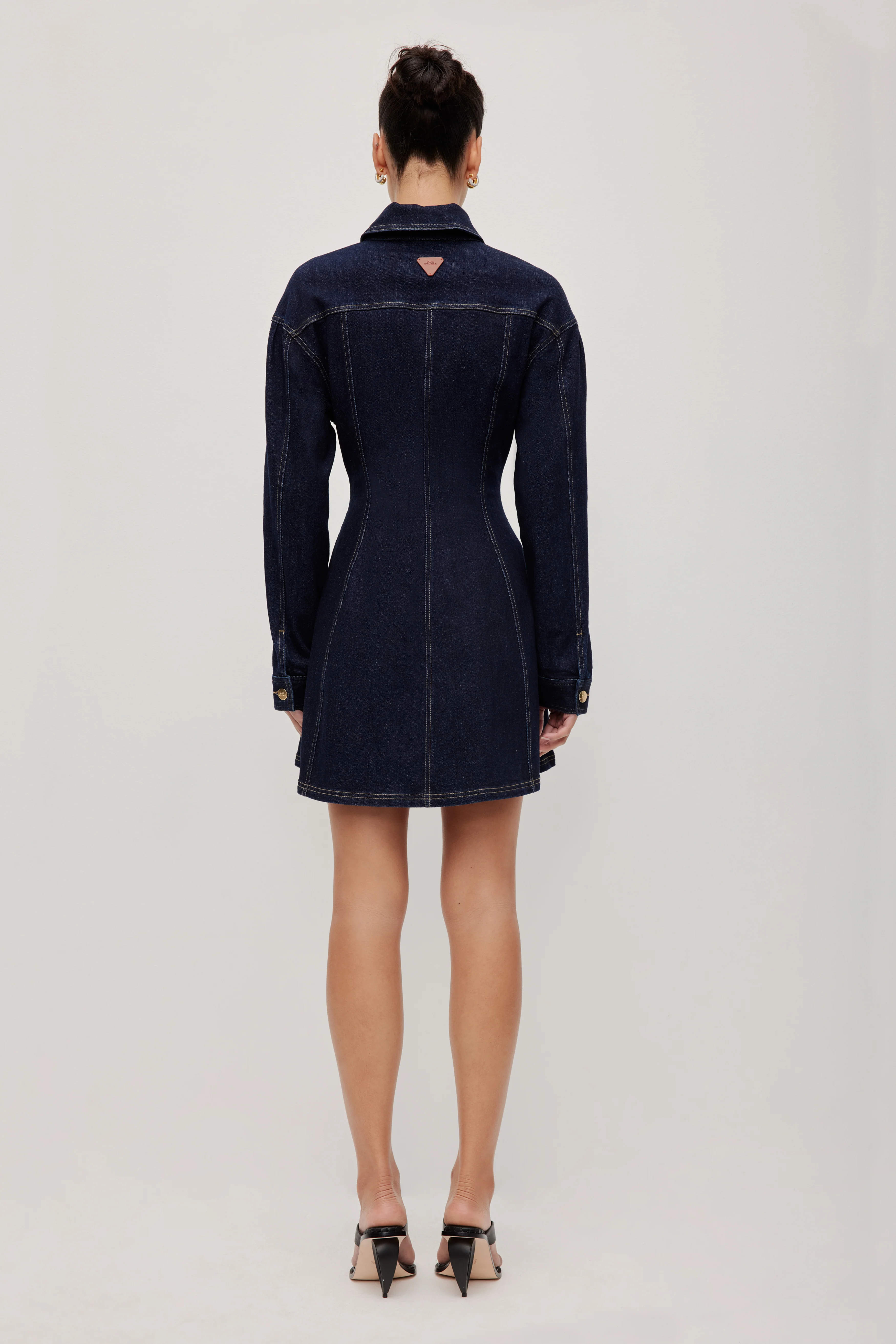Marcelline Denim Dress - Image 7