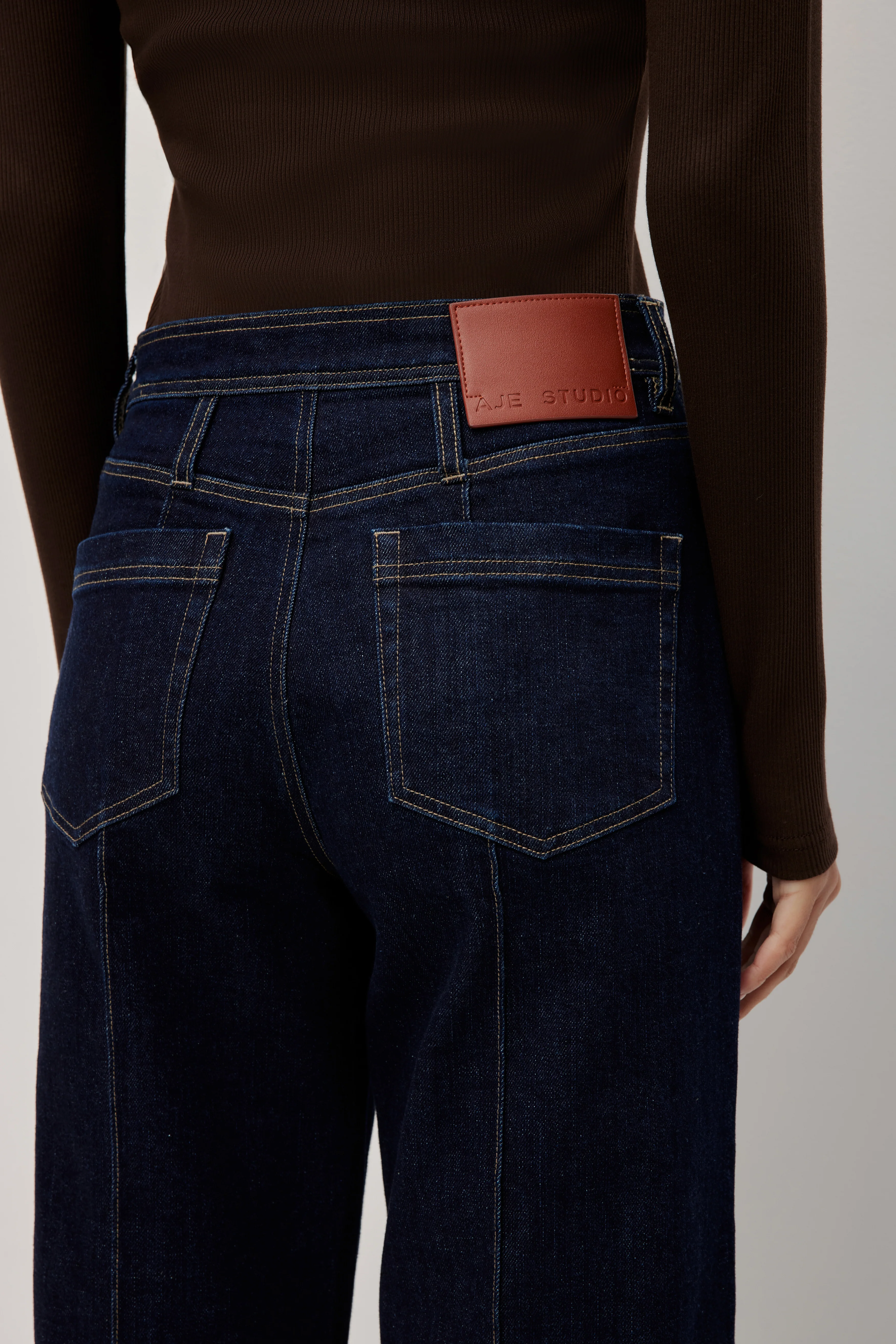 Marcelline Slim Wide Jean - Image 4