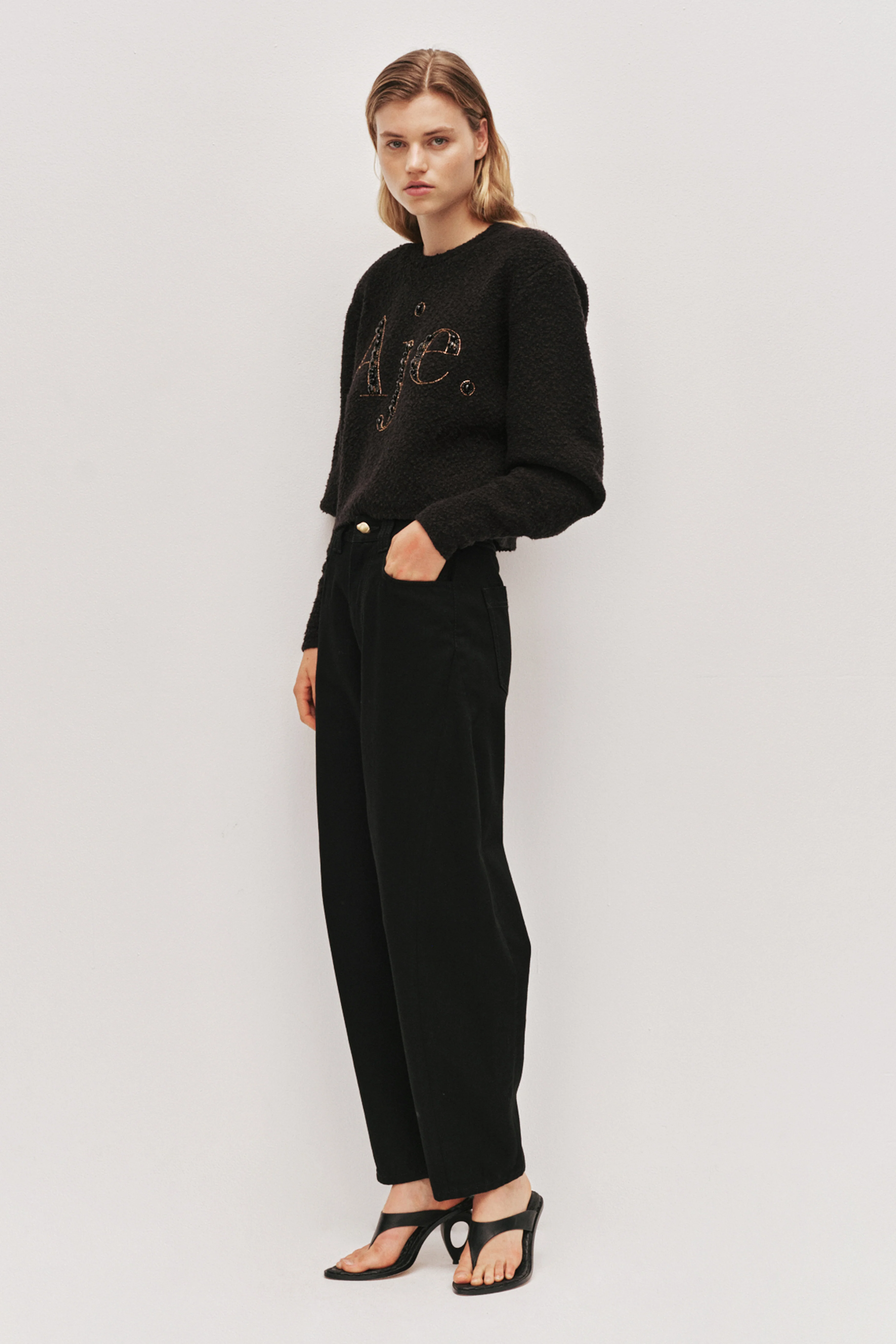 Margan Cropped Jumper - Image 3