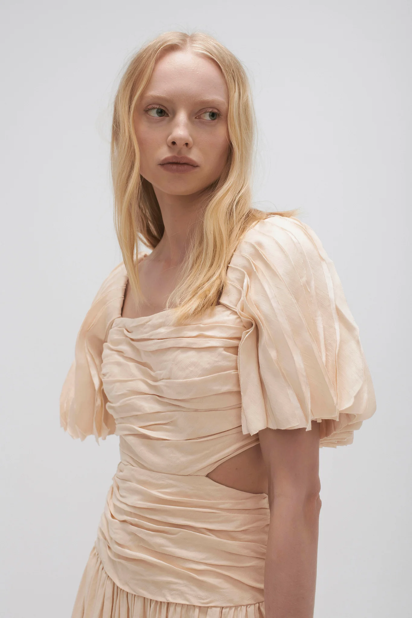 Marianne Ruched Midi Dress - Image 4