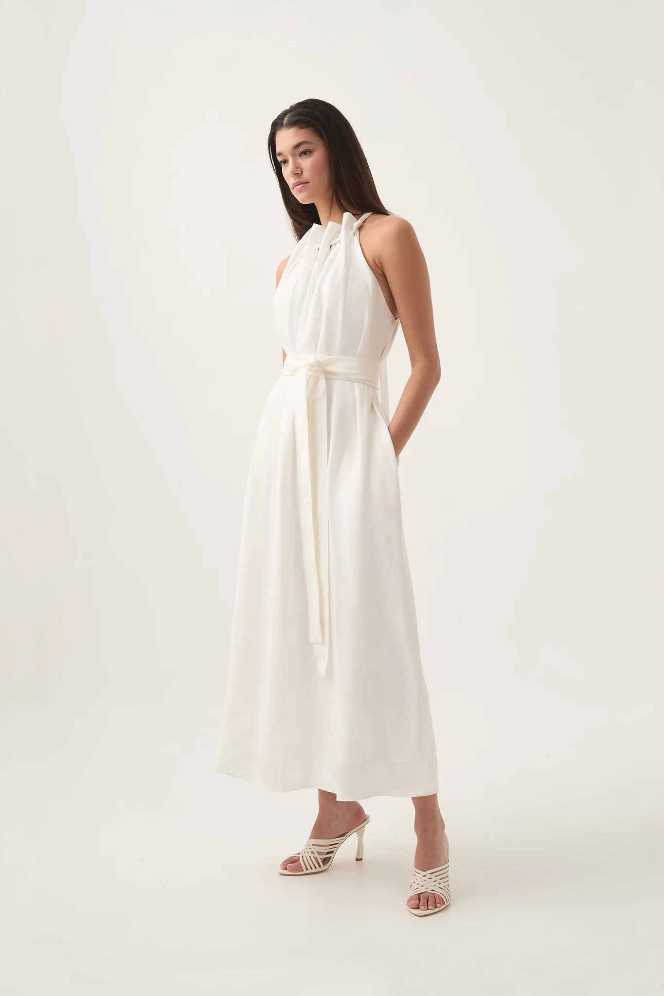 Mariel Trapeze Midi Dress - Image 4