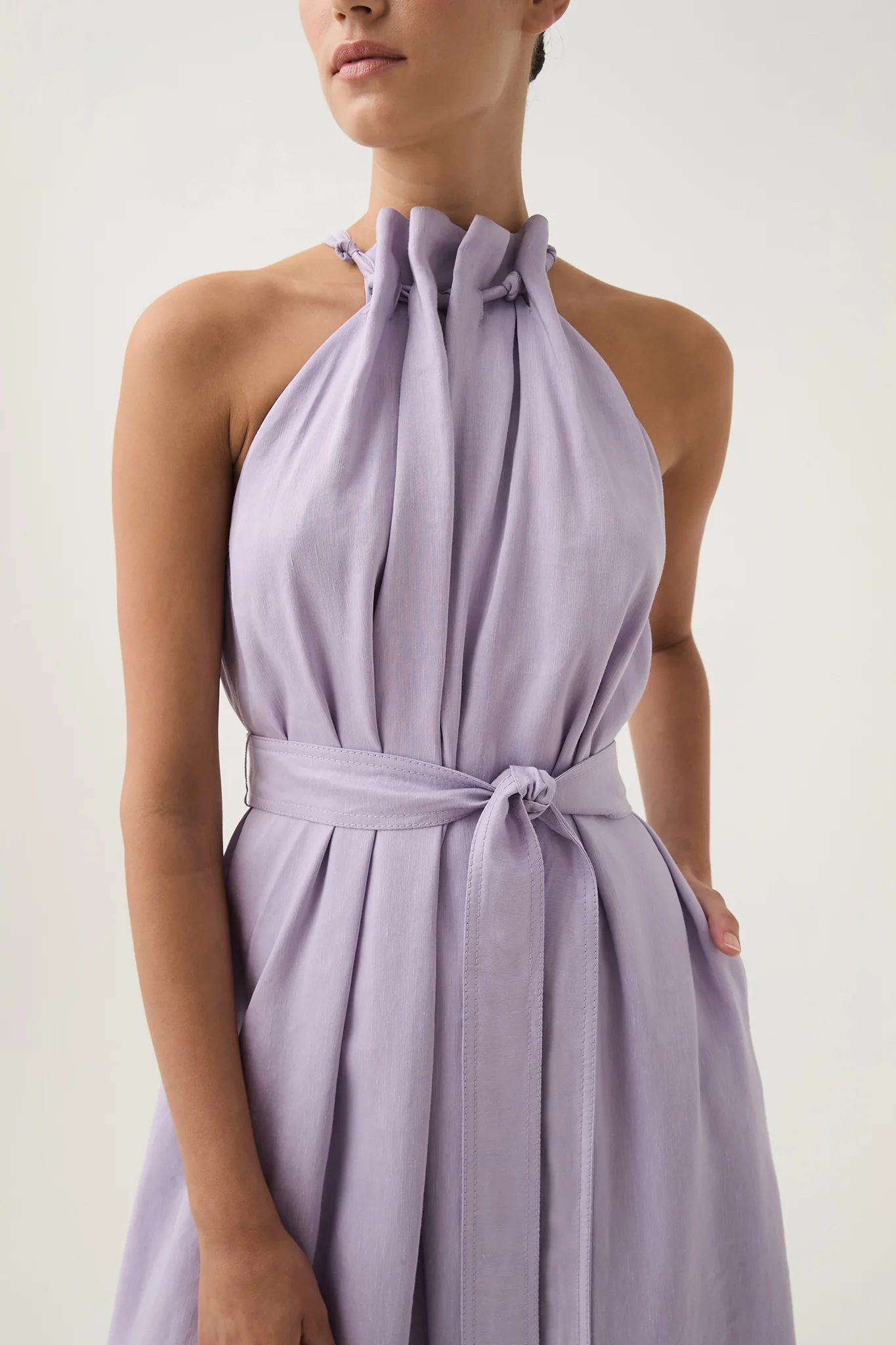 Mariel Trapeze Midi Dress - Image 6