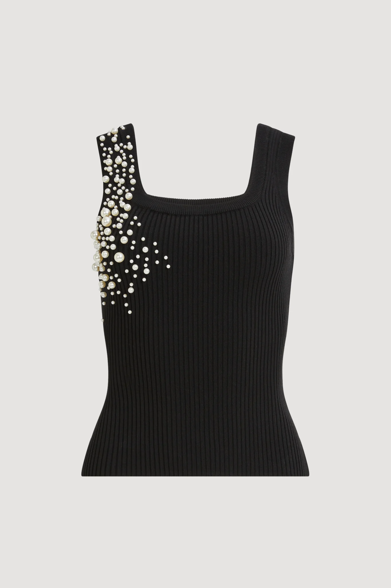 Marlene Pearl Knit Tank - Image 2