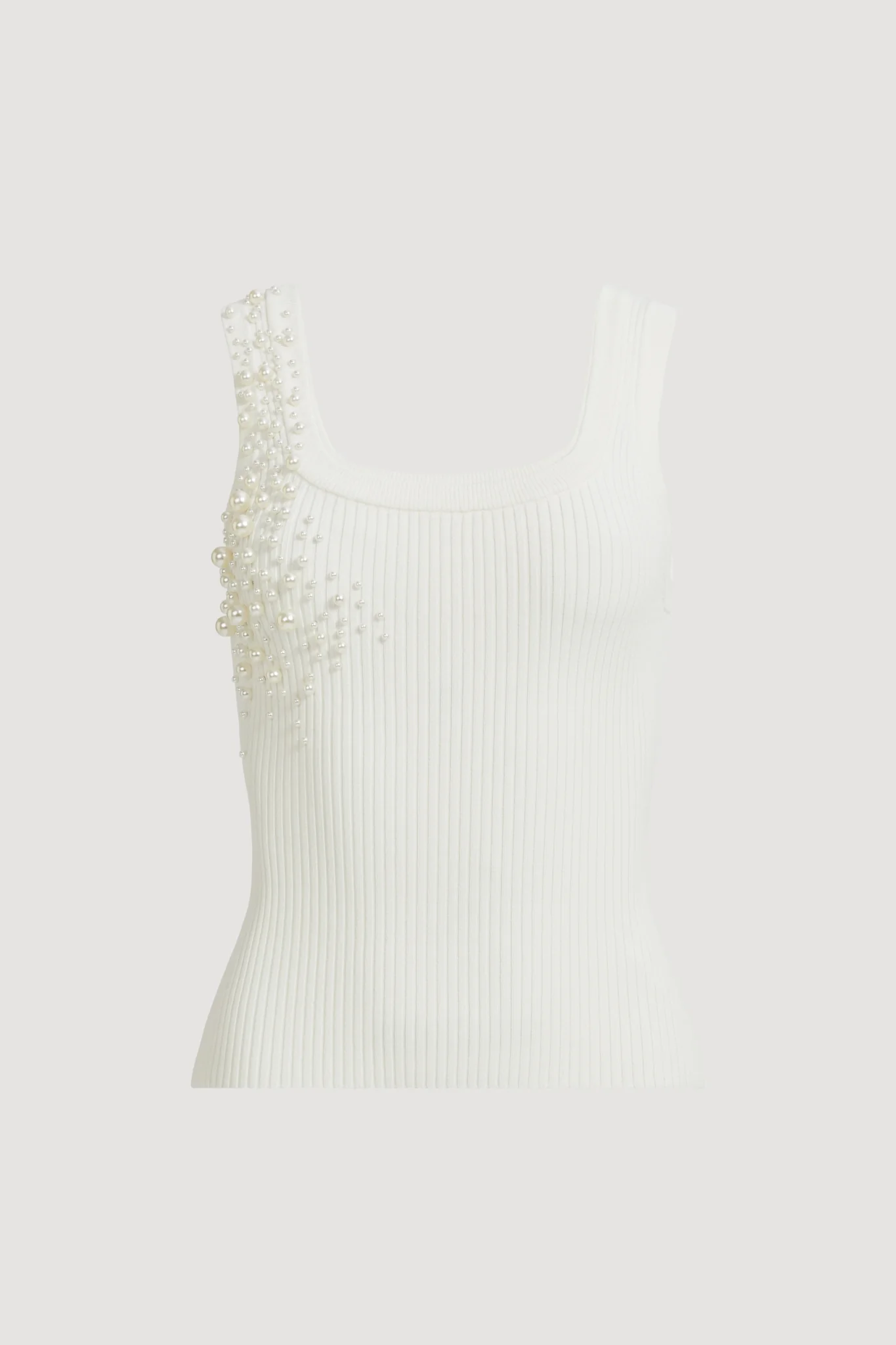 Marlene Pearl Knit Tank - Image 2