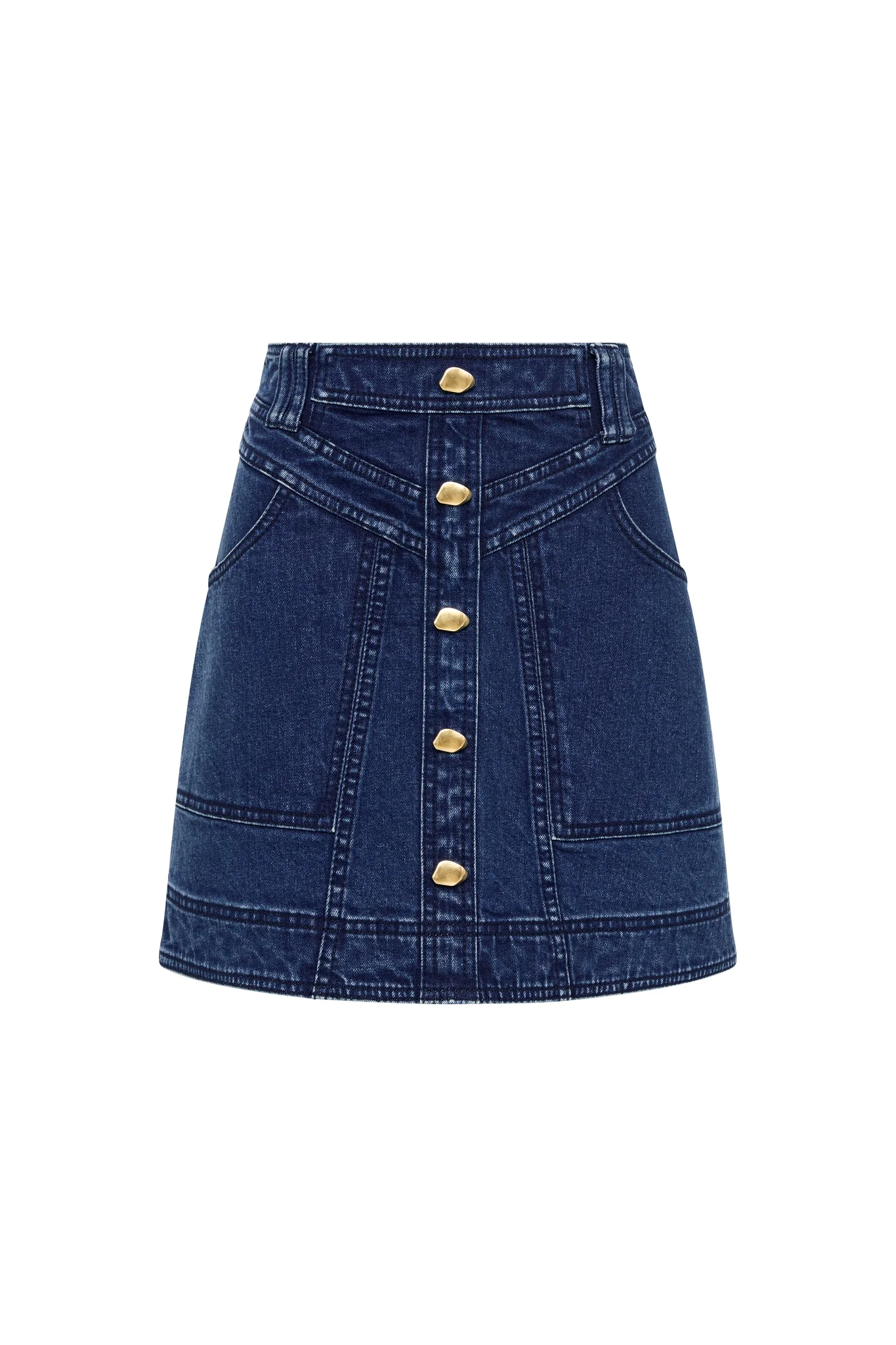 May Denim Mini Skirt - Image 2