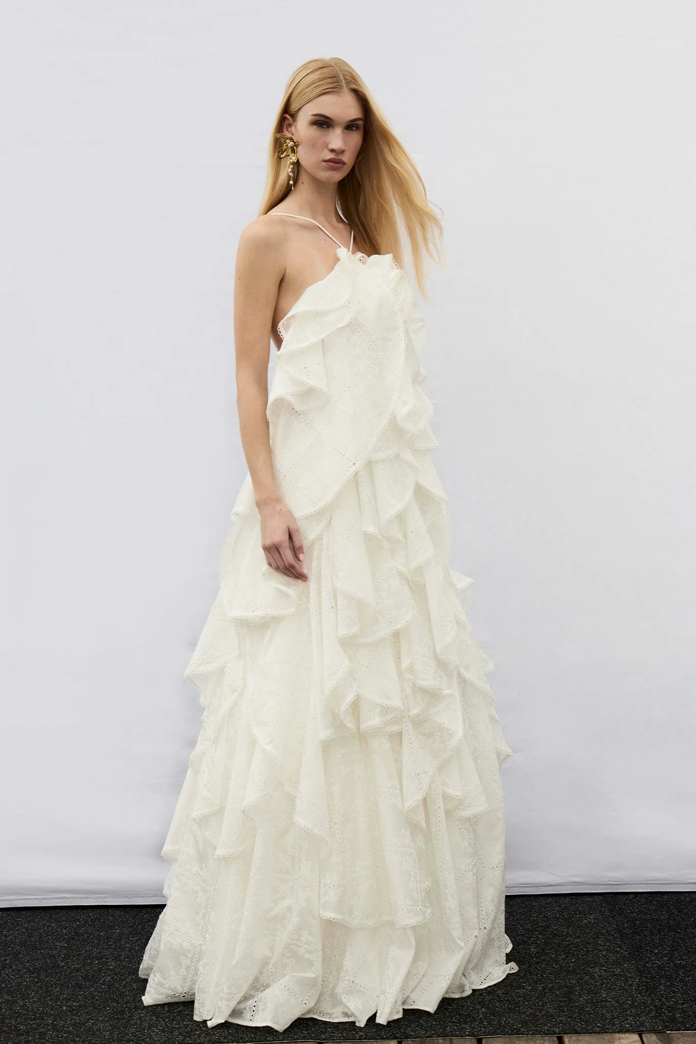 Merritt Embroidered Gown - Image 10