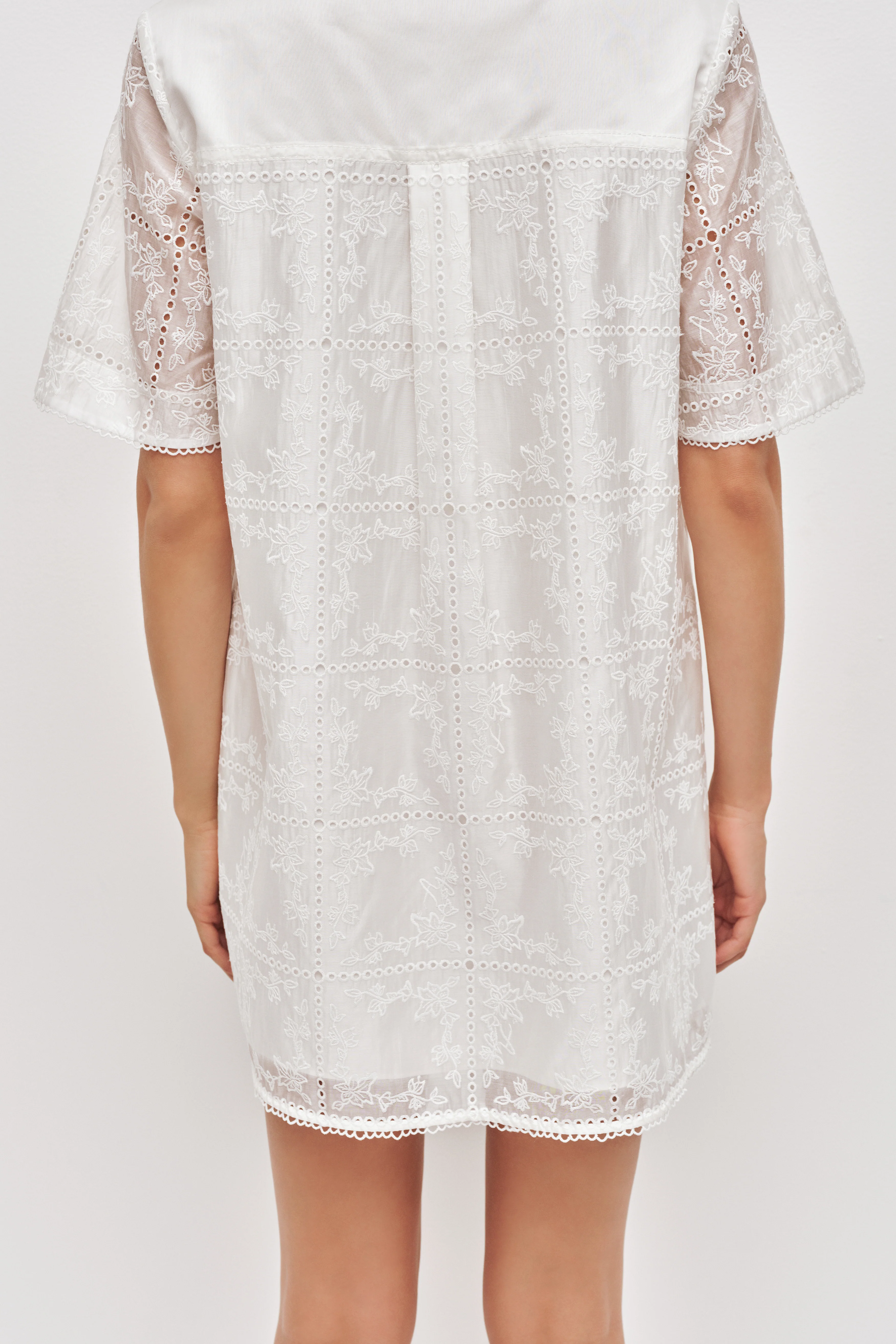Merritt Embroidered Ss Dress - Image 5