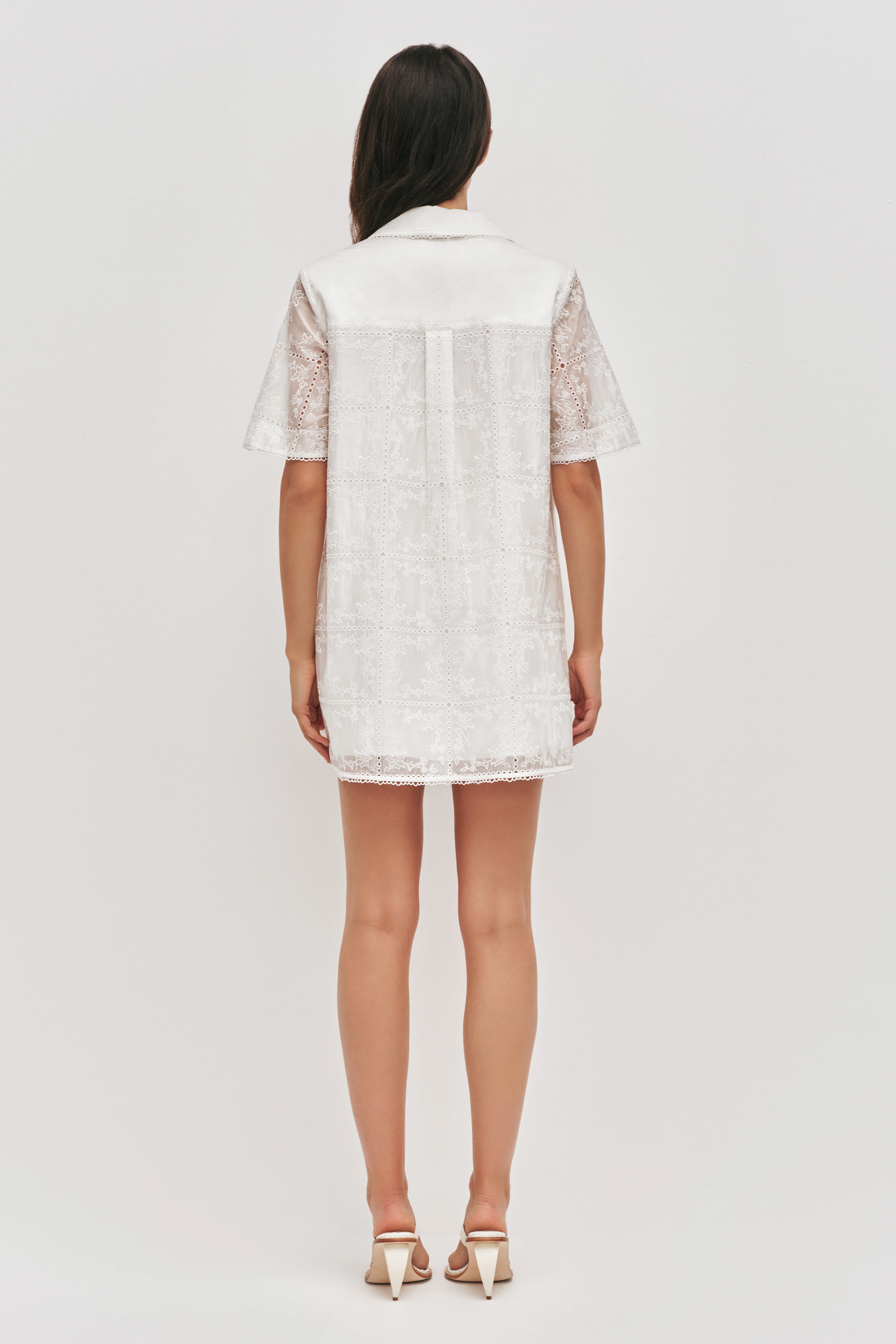 Merritt Embroidered Ss Dress - Image 7