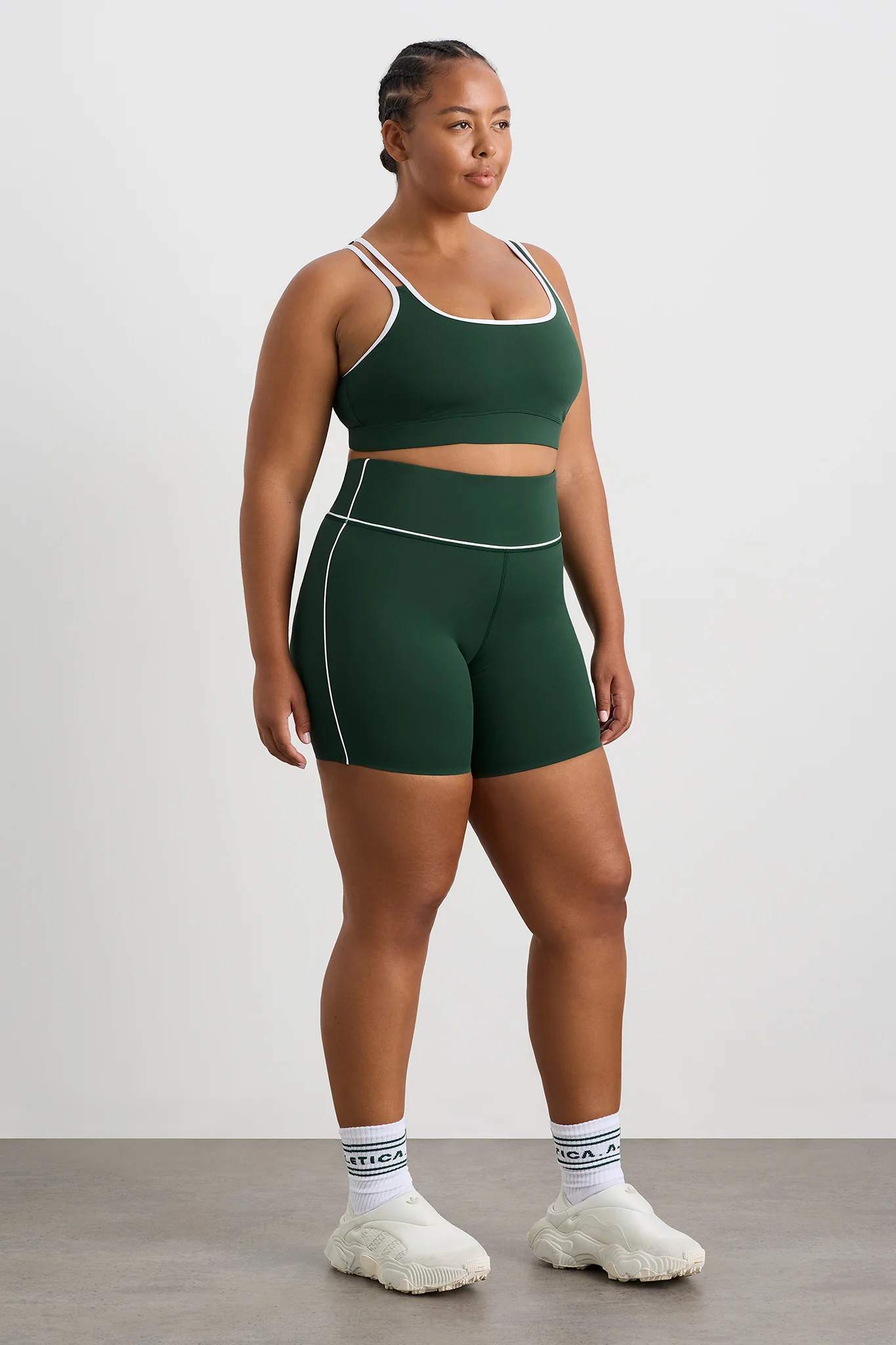 Mid Piped Bike Shorts 607 - Image 11