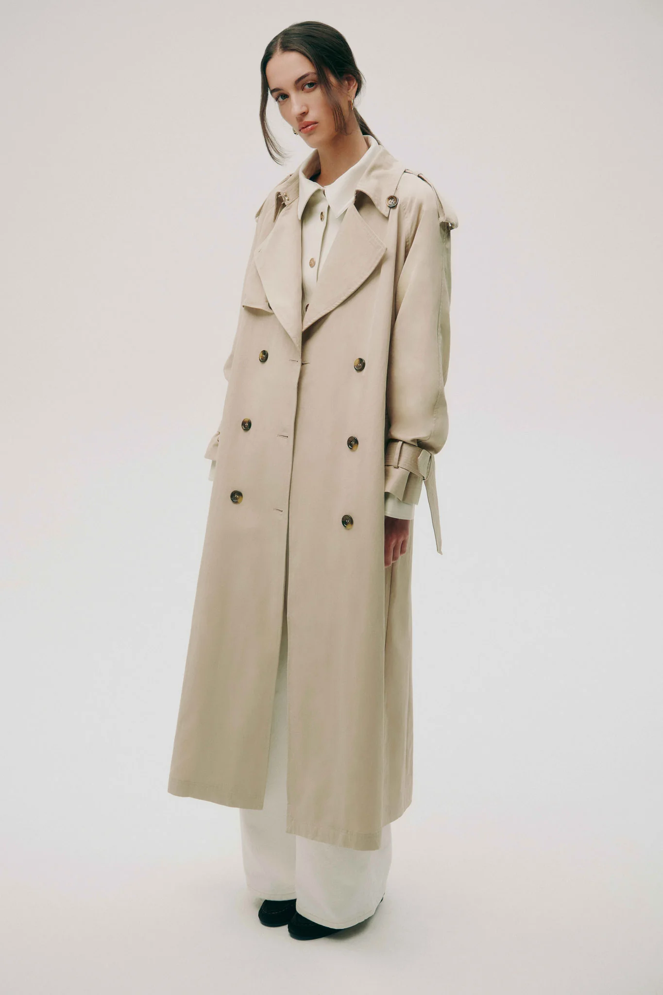 Mineral Belted Trench Coat - Image 10
