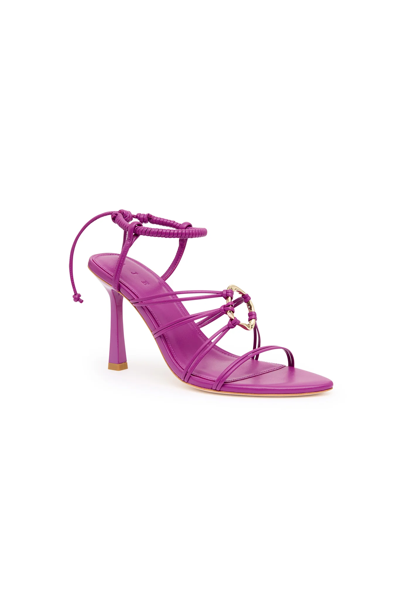 Mirage Leather Strappy Heel - Image 2