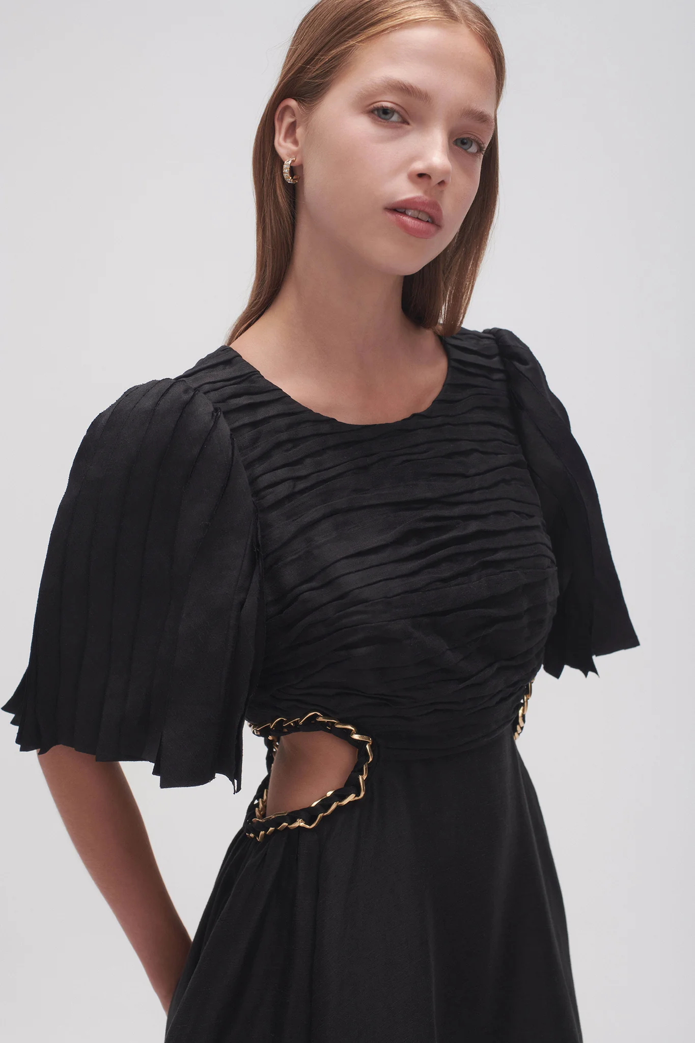 Monica Chainlink Midi Dress - Image 4