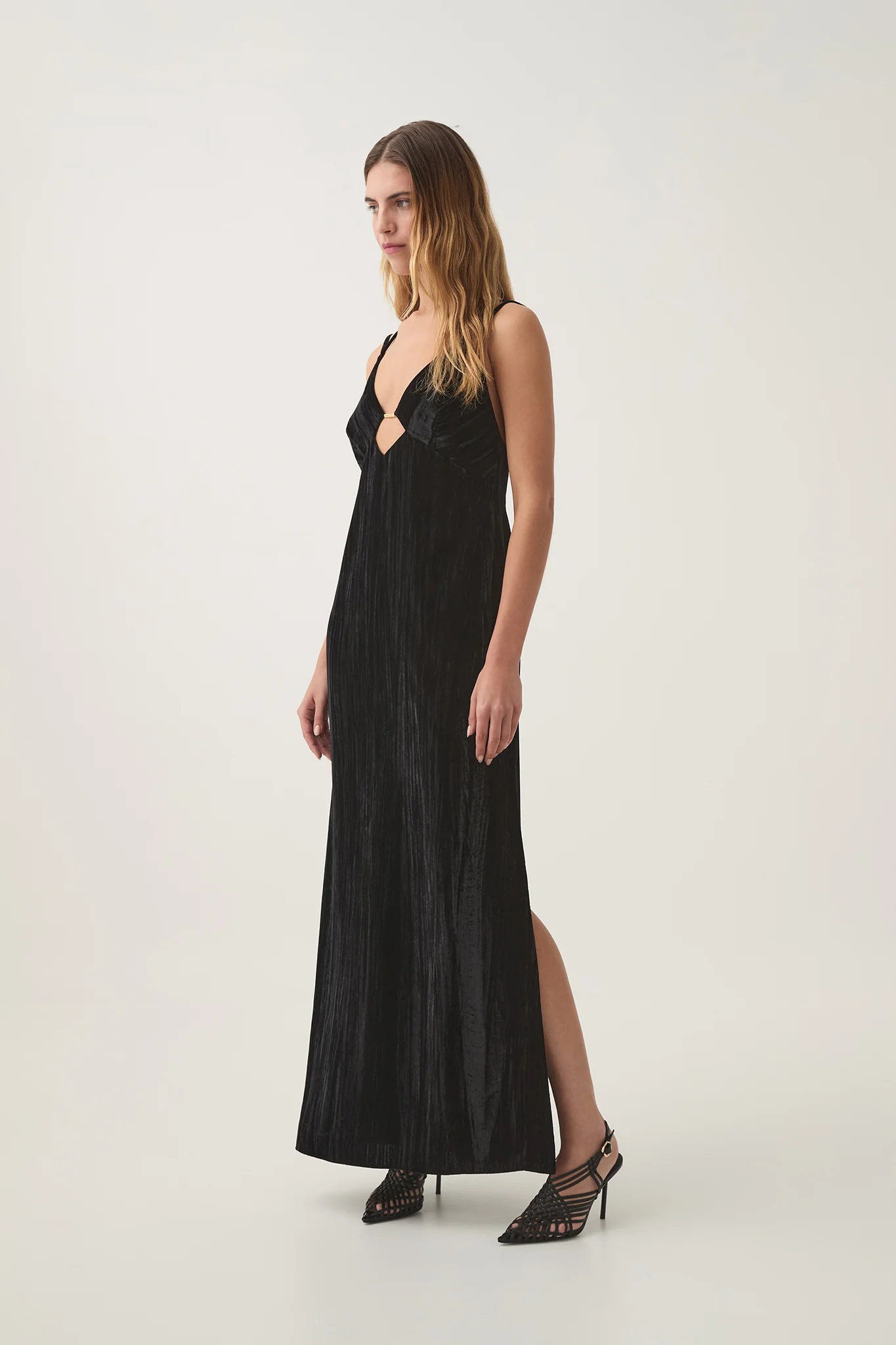 Moonbow Velvet Maxi Dress - Image 3