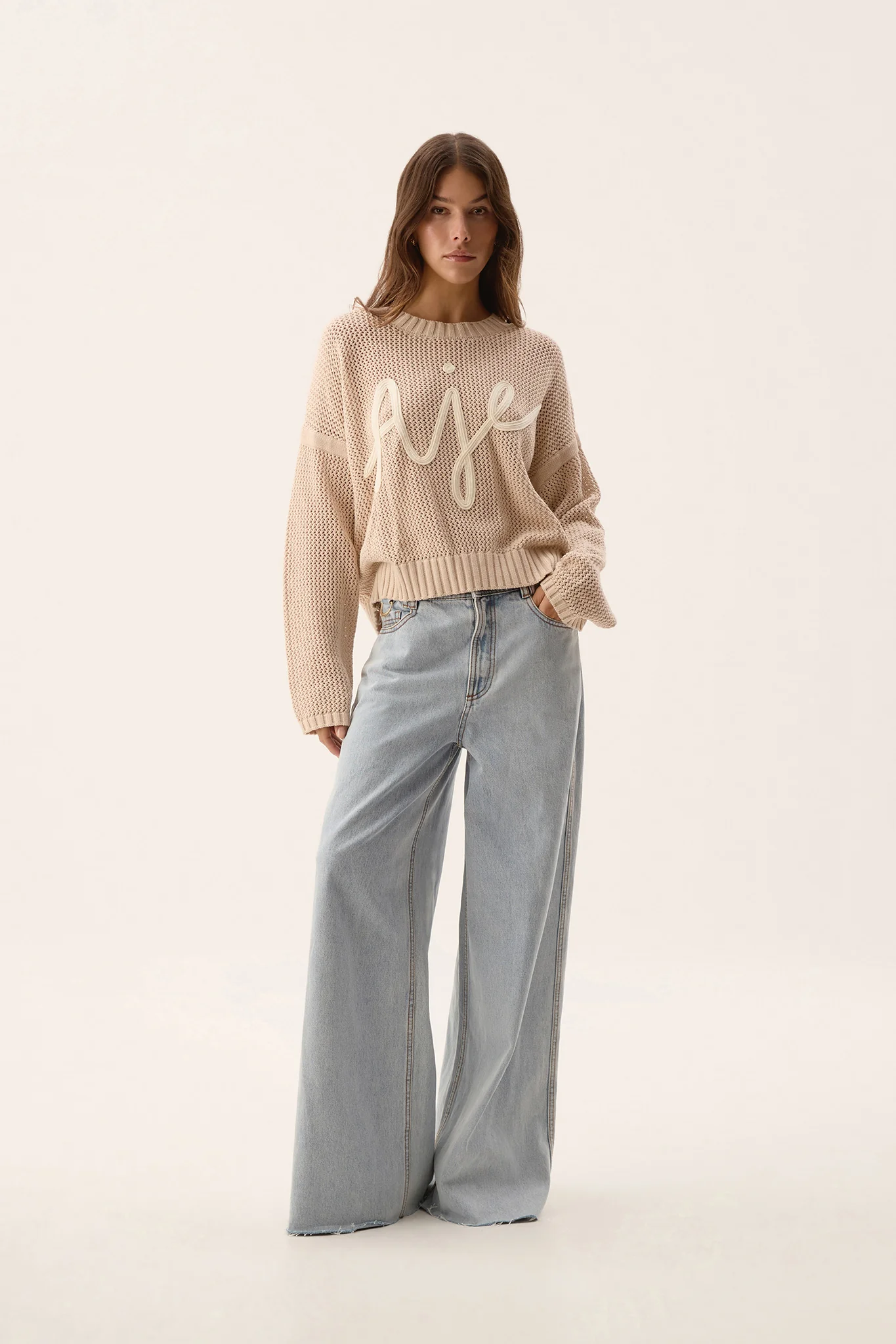 Mural Oversized Logo Jumper - Image 3