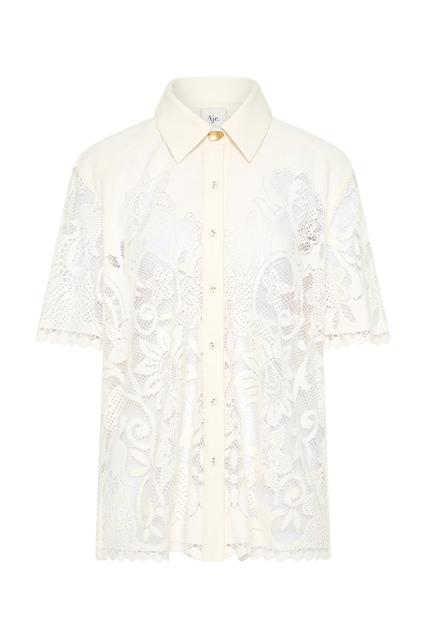 Muses Lace Oversize Shirt - Image 3