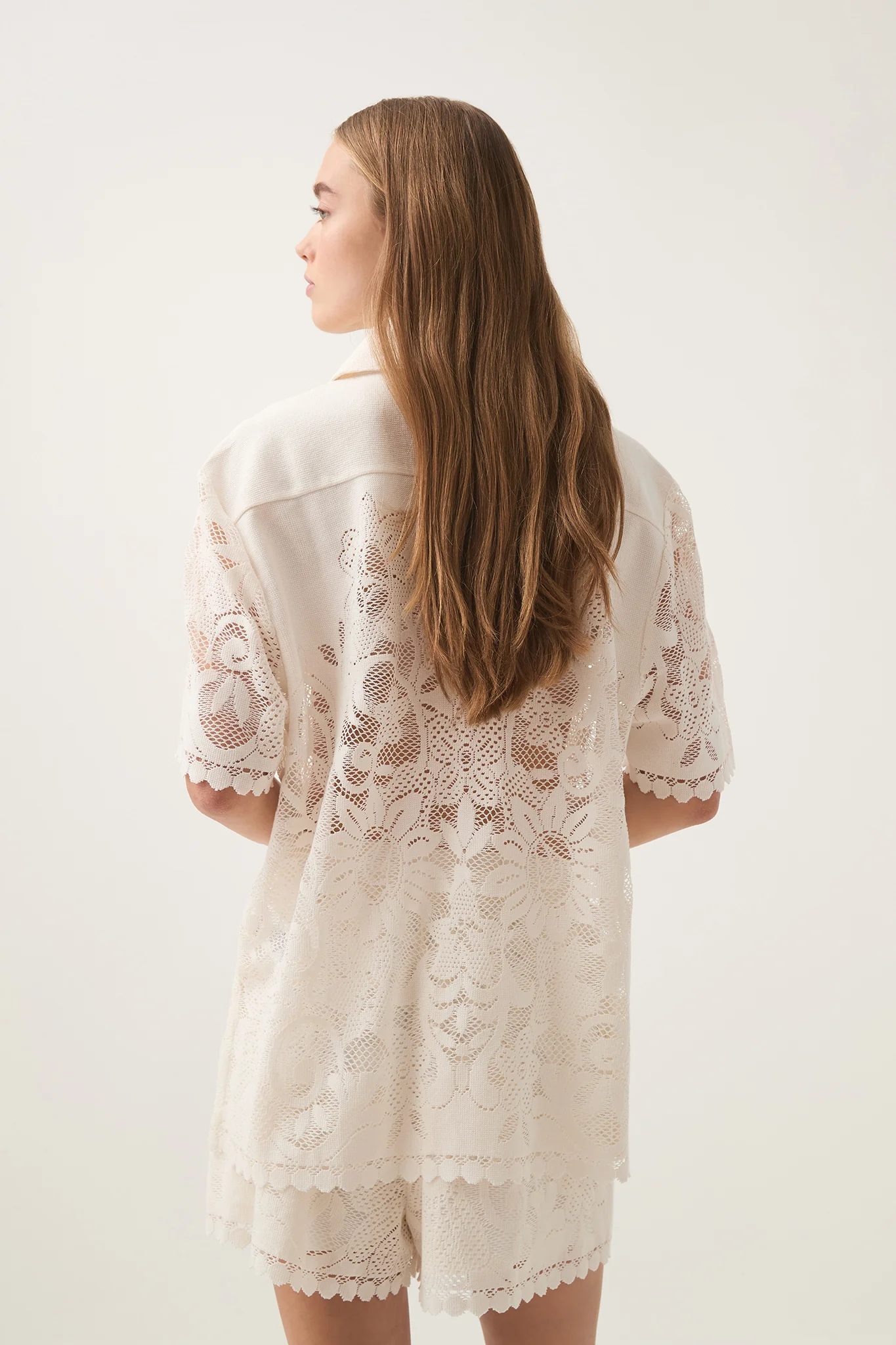 Muses Lace Oversize Shirt - Image 8