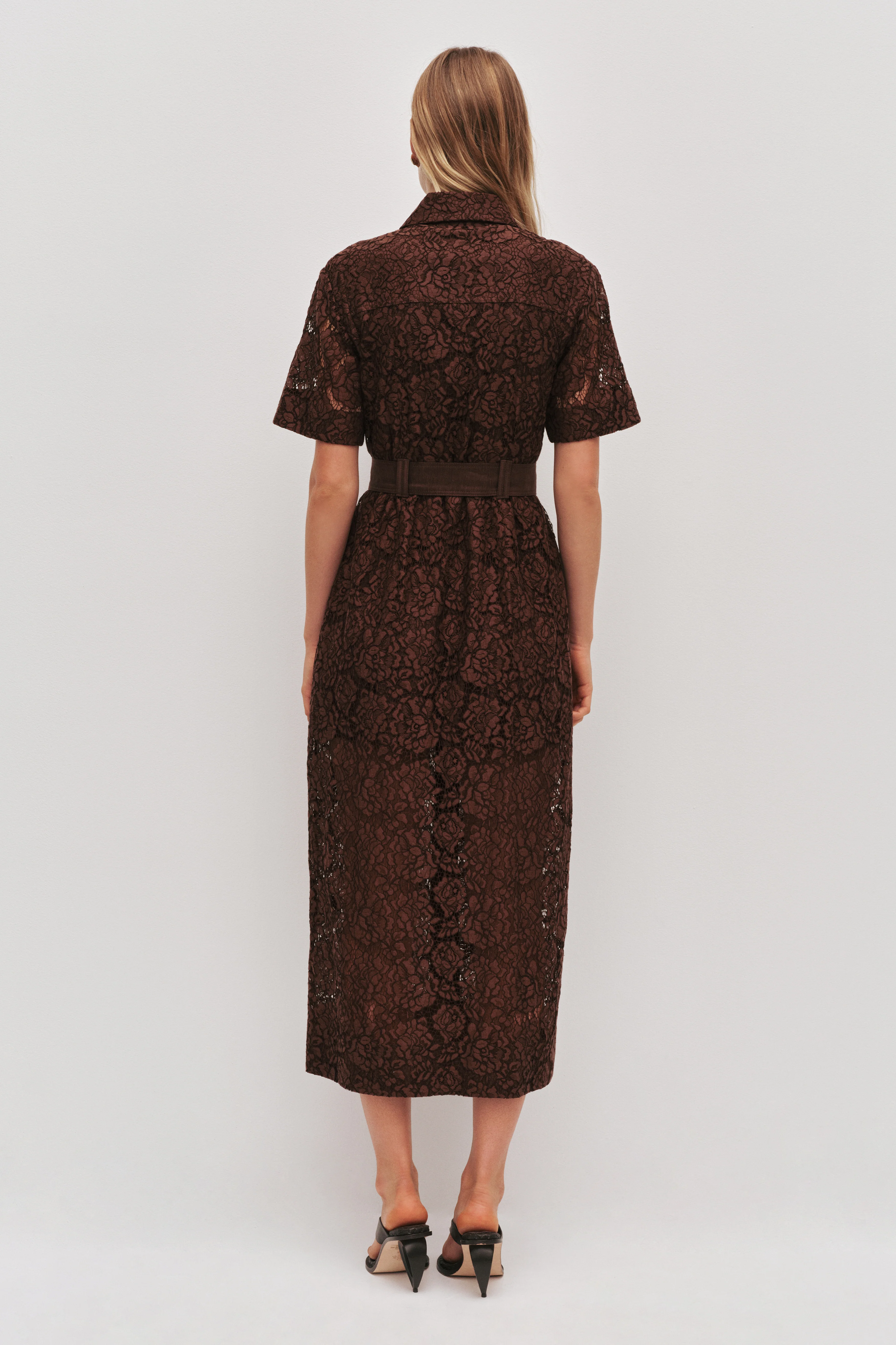 Mystic Lace Shirt Dress - Image 12