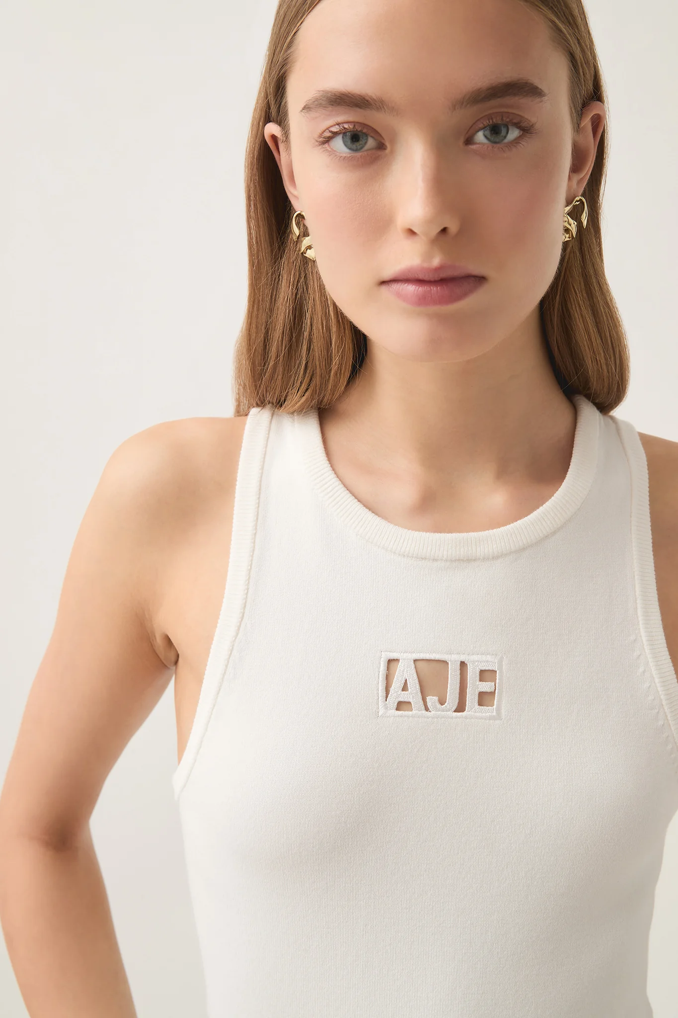 Nerina Logo Cut Out Tank - Image 5