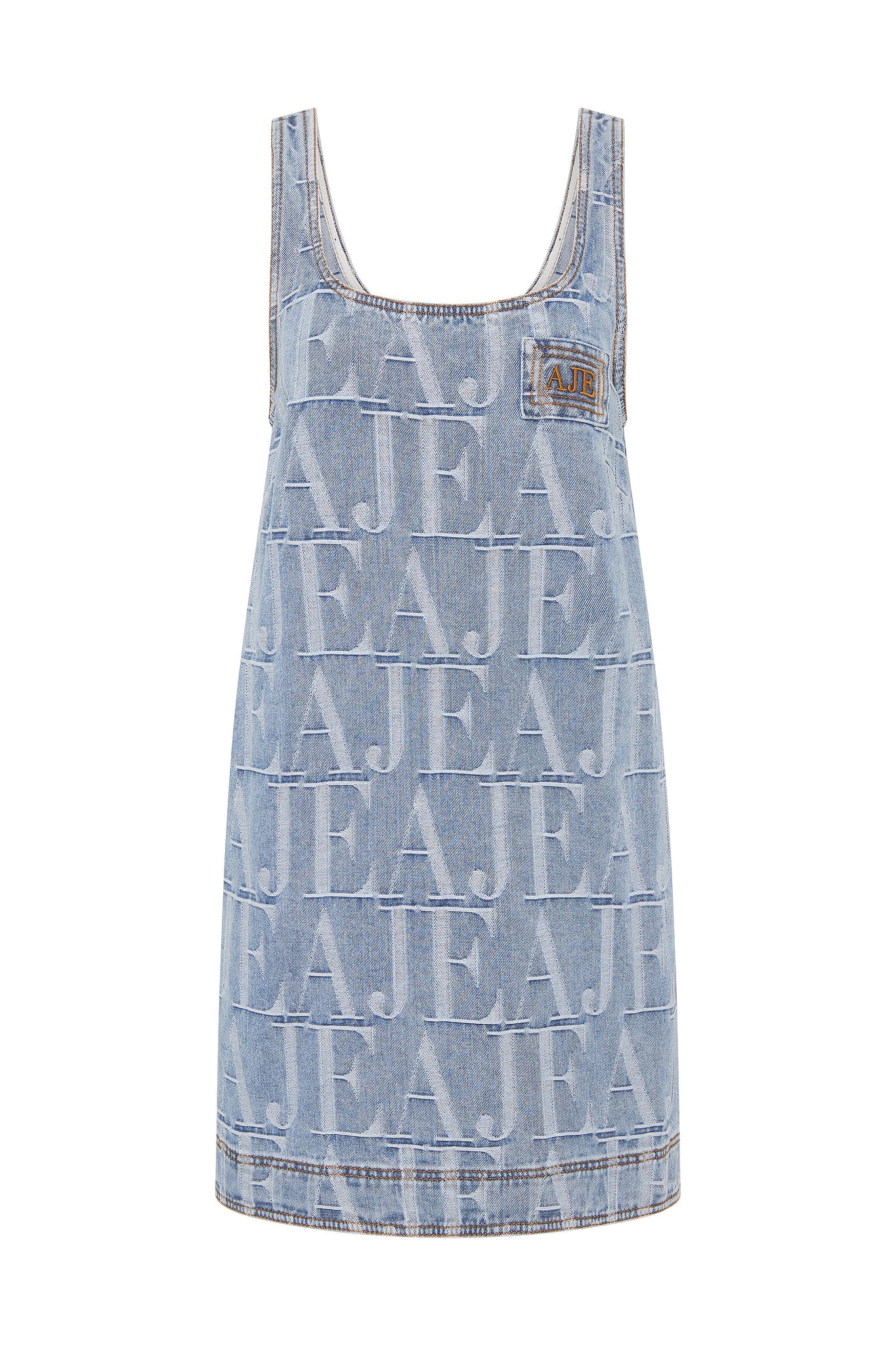 Nostalgia Denim Mini Dress - Image 2